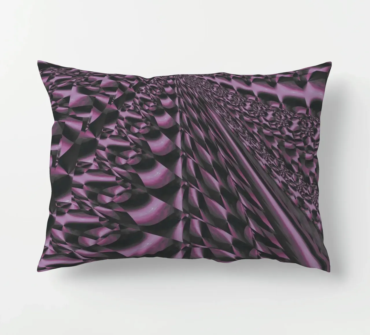 Abstract dynamic 3D pattern decorative cushion by Something for you