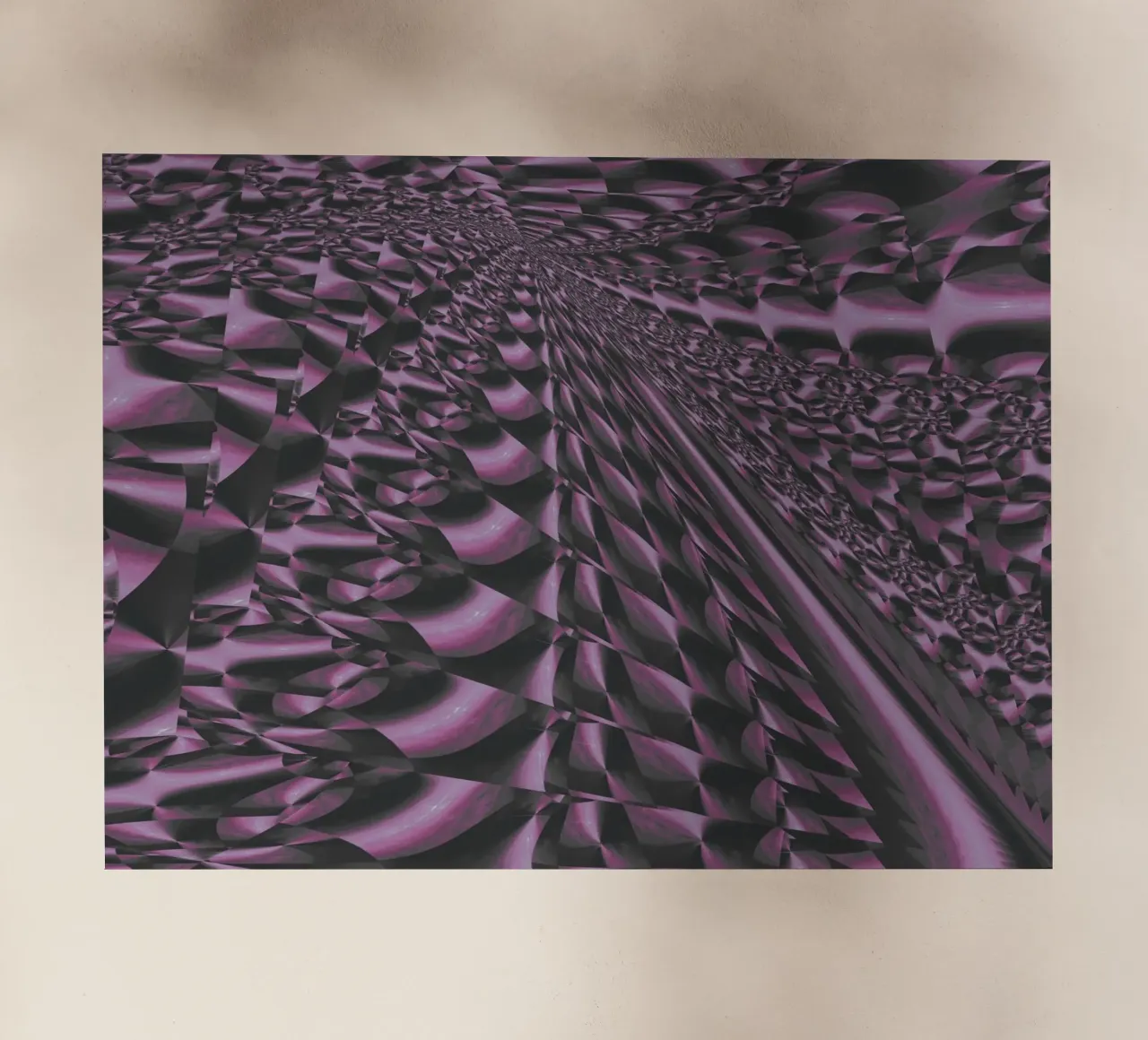 Modello 3D astratto e dinamico pellicola backlit da Something for you