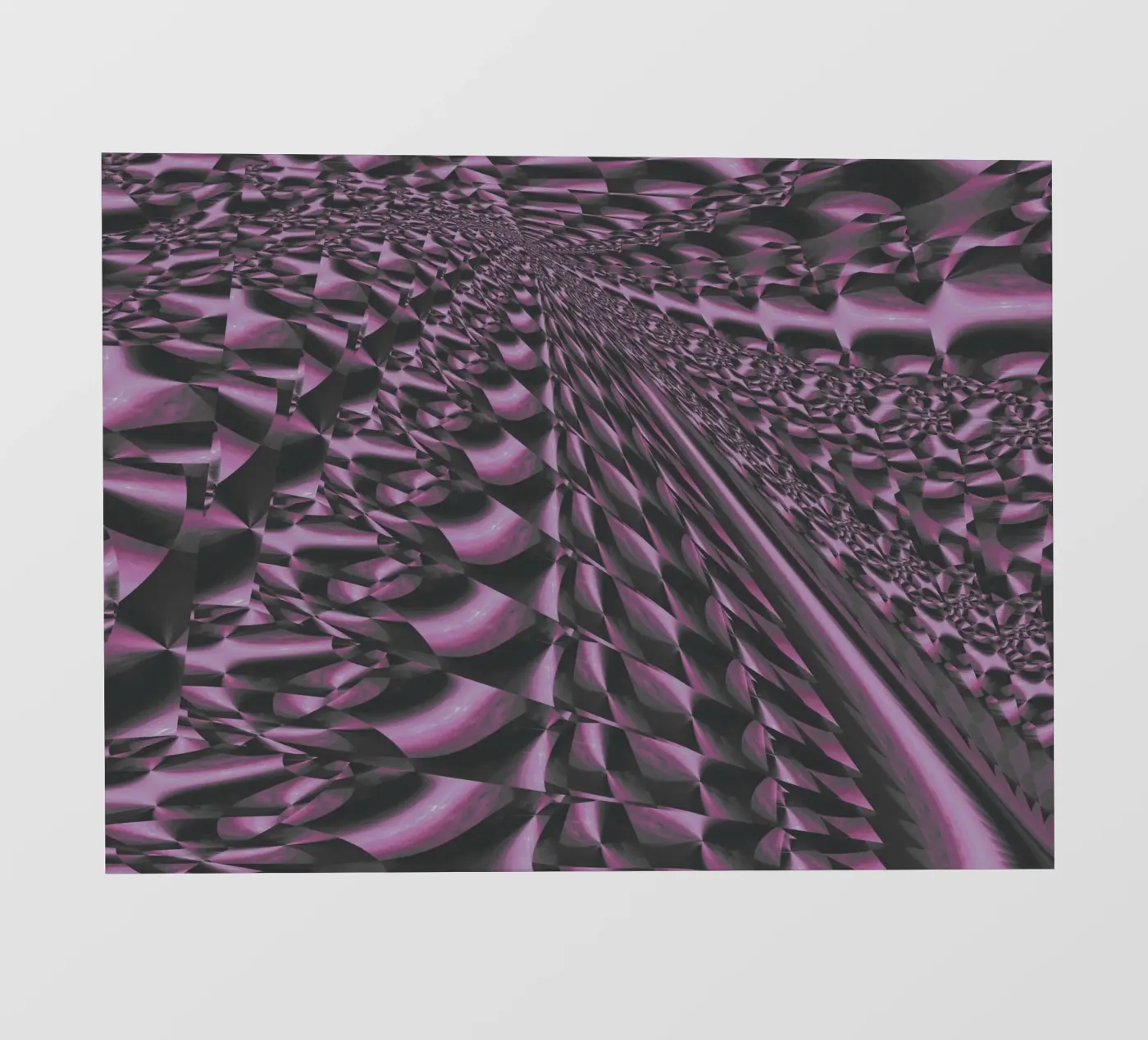 Abstract dynamic 3D pattern pvc cover by Something for you