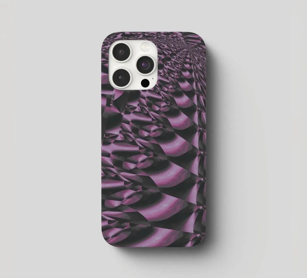 Abstraktes dynamisches 3D Muster iPhone Hülle von Something for you