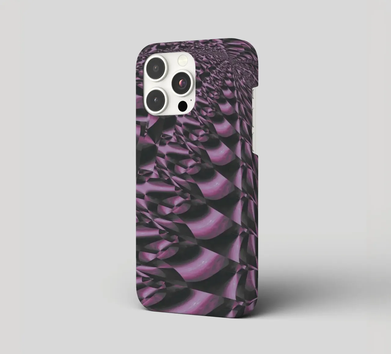 Abstraktes dynamisches 3D Muster iPhone Hülle von Something for you