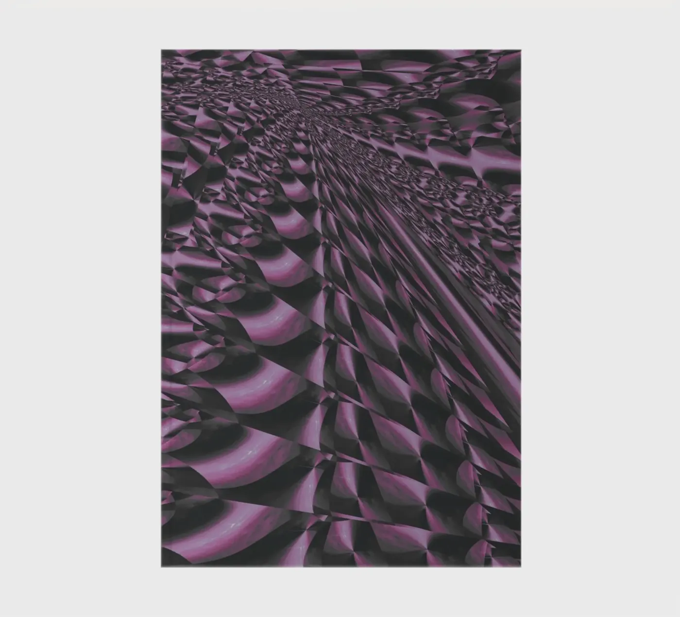 Abstract dynamic 3D pattern notebook by Something for you