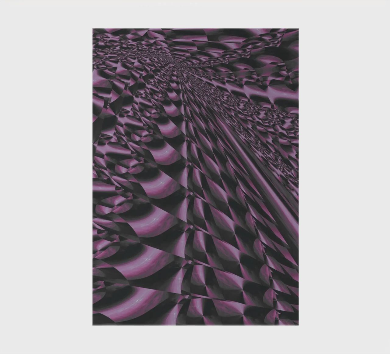 Abstract dynamic 3D pattern notebook by Something for you