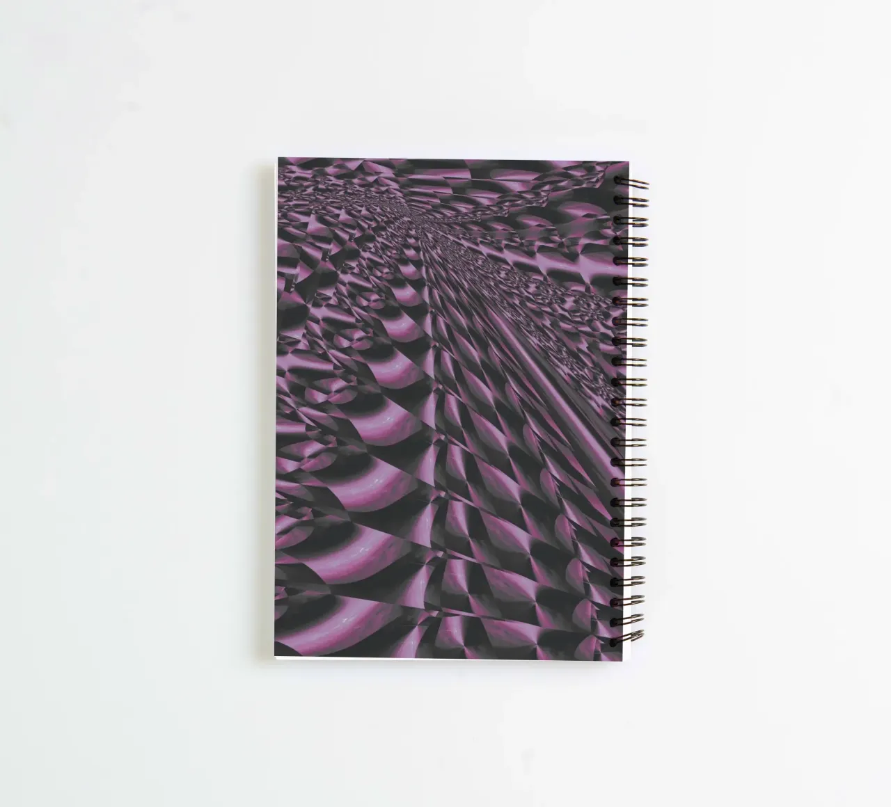 Abstraktes dynamisches 3D Muster Ringbuch von Something for you