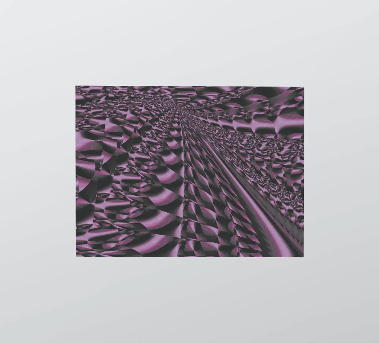 Motif abstrait dynamique en 3D autocollant de Something for you