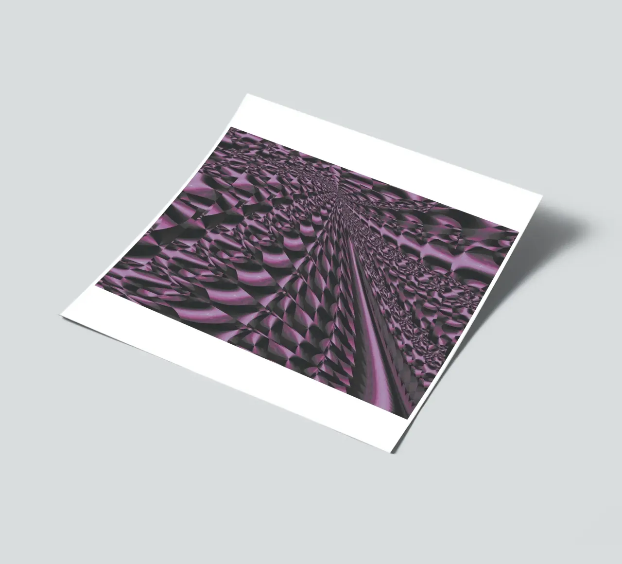 Abstraktes dynamisches 3D Muster Stickerbogen von Something for you