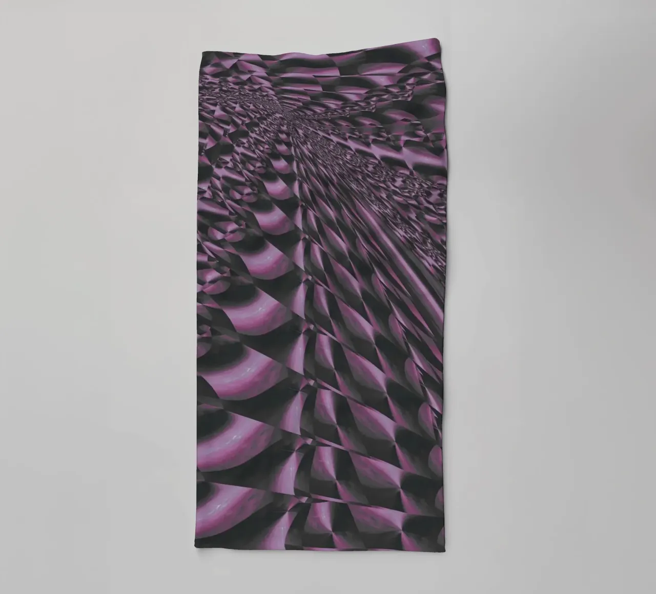 Motif abstrait dynamique en 3D serviette de bain de Something for you