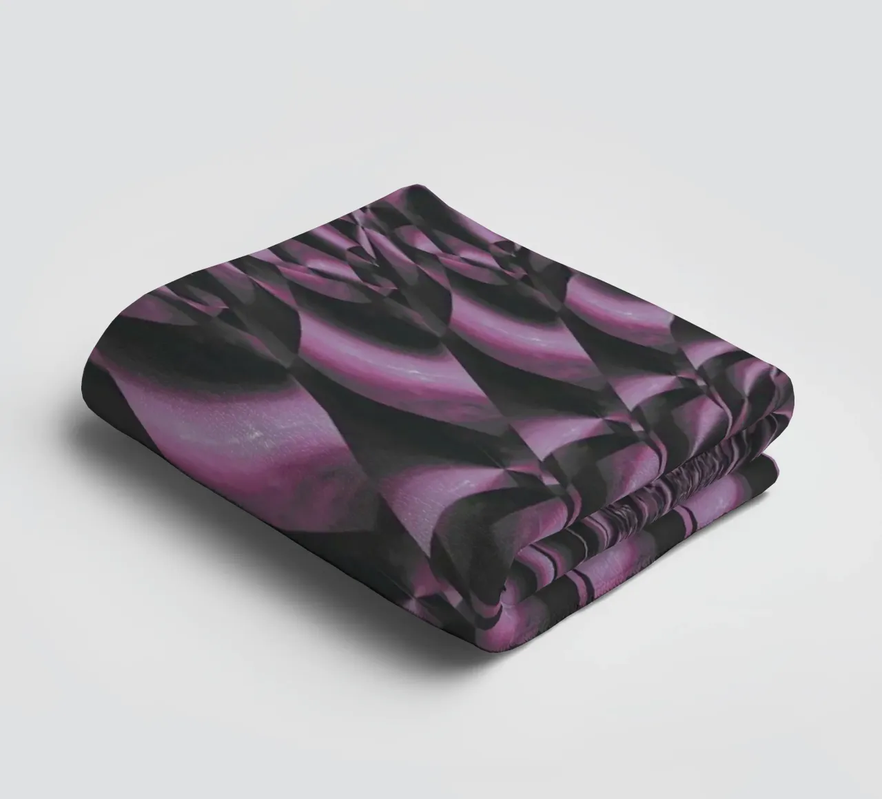 Motif abstrait dynamique en 3D serviette de bain de Something for you