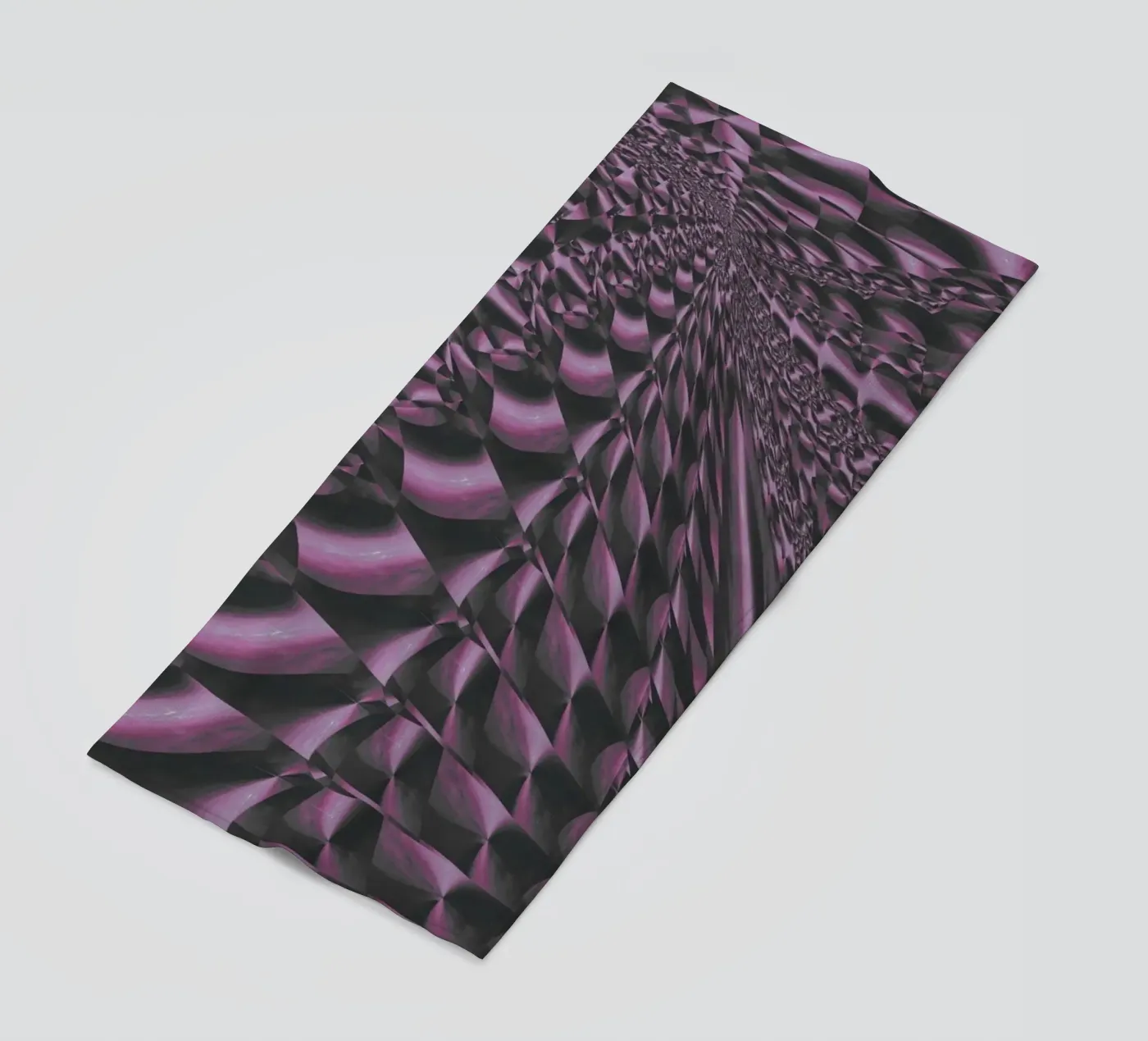 Abstract dynamic 3D pattern Strandtuch von Something for you