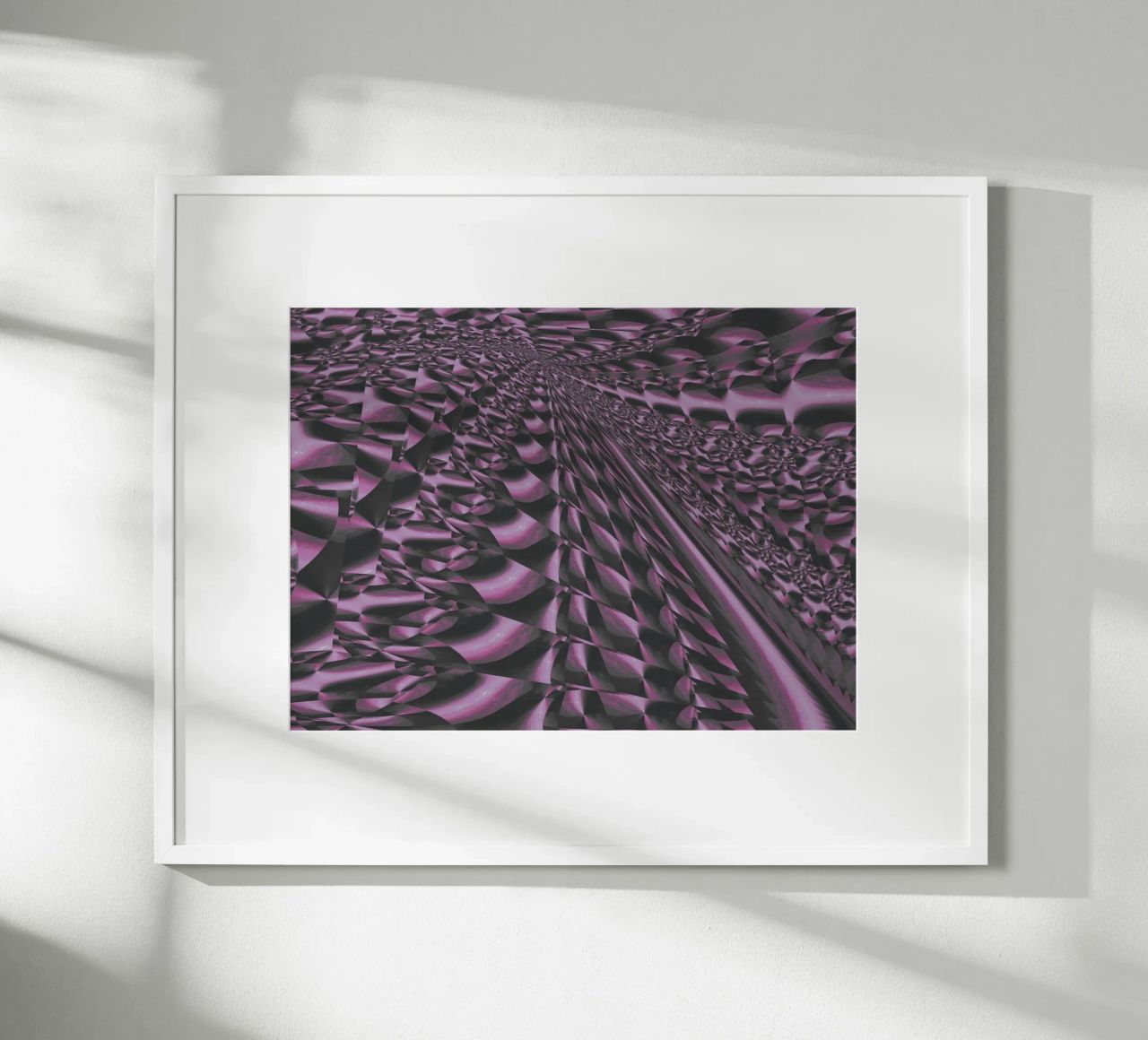 Abstract dynamic 3D pattern hahnemühle by Something for you