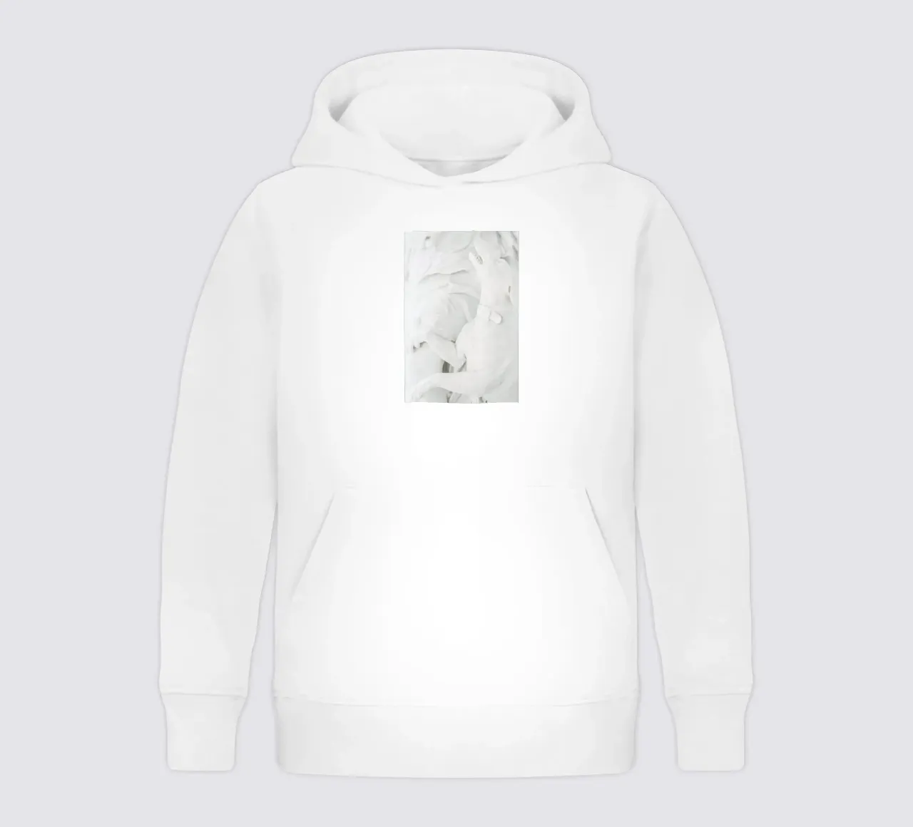 Porcelain Greyhound felpa bambino con cappuccio da Paul Aidan Perry