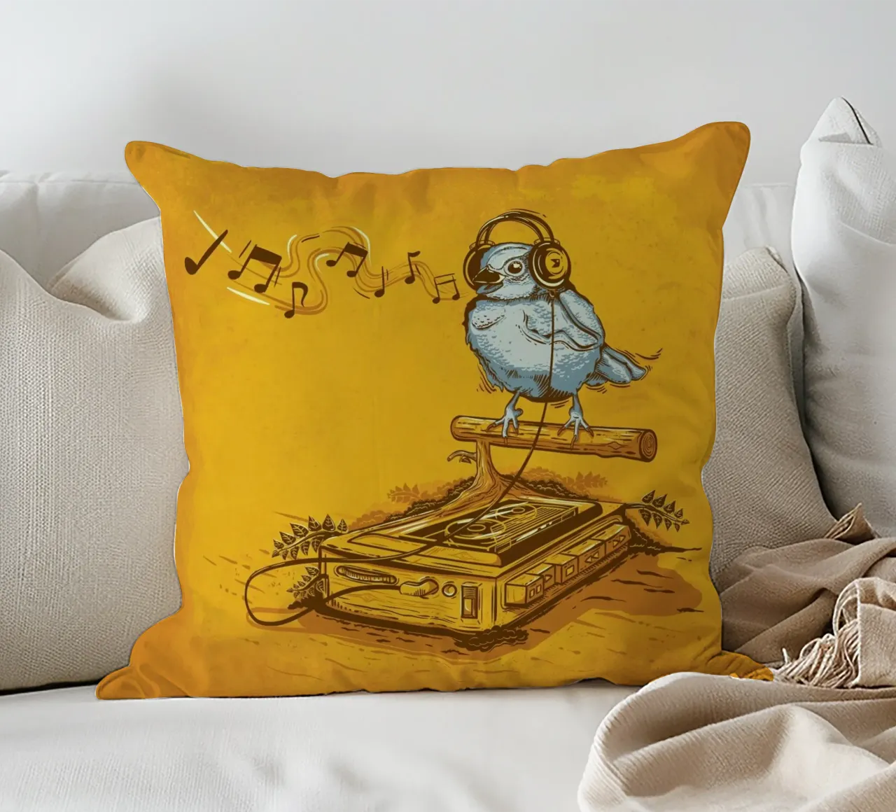 Electronic Nature Sound cuscino da Robert Richter