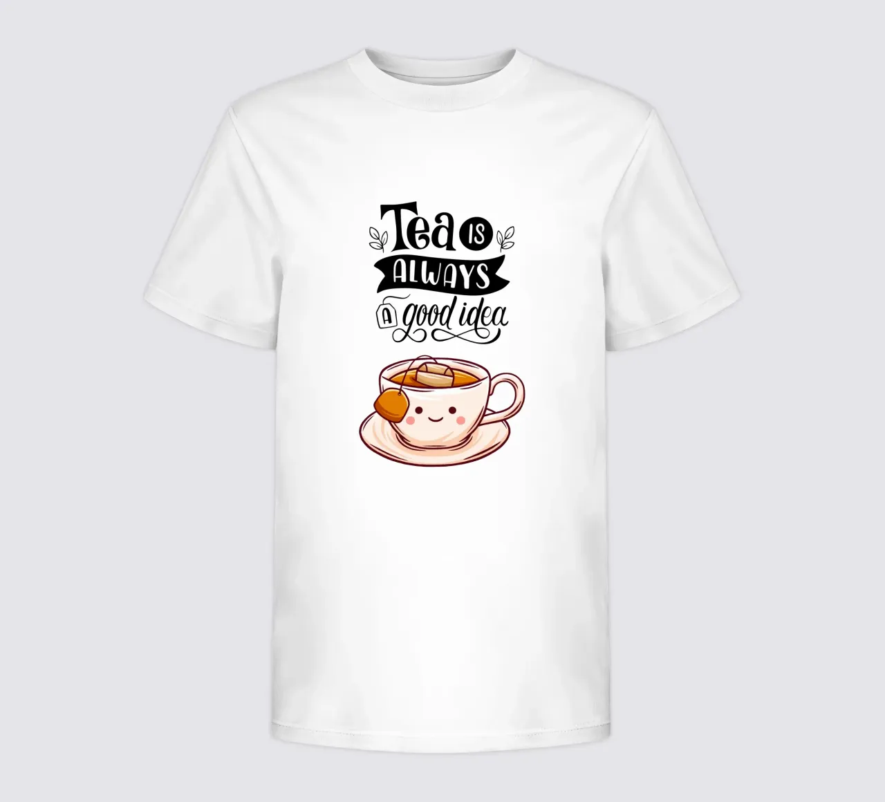 Tea is always a good idea kids t-shirt by Kiroiharu