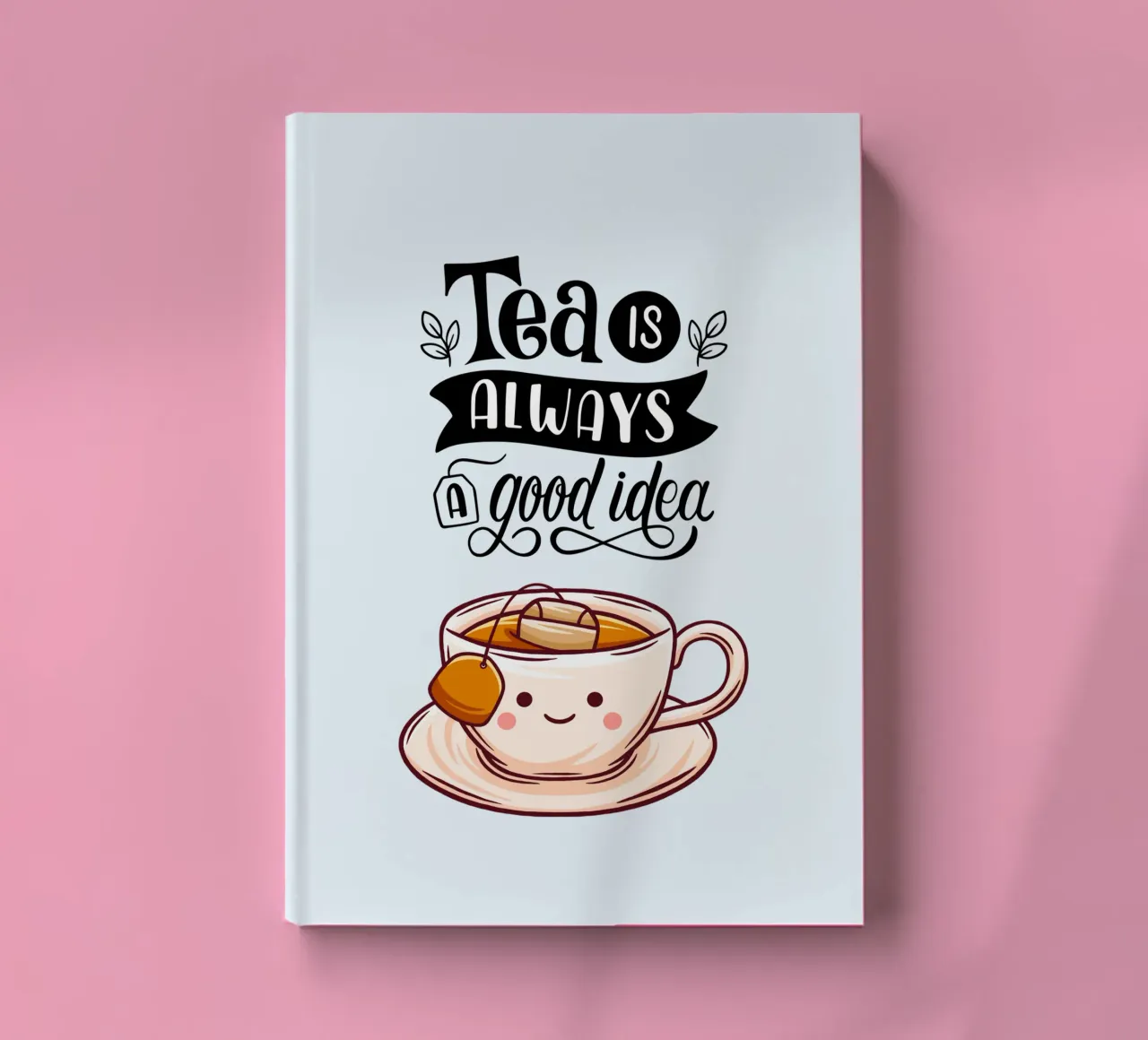 Tea is always a good idea notebook by Kiroiharu
