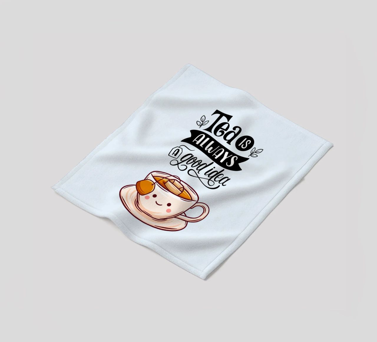 Il tè è sempre una buona idea coperta in pile da Kiroiharu