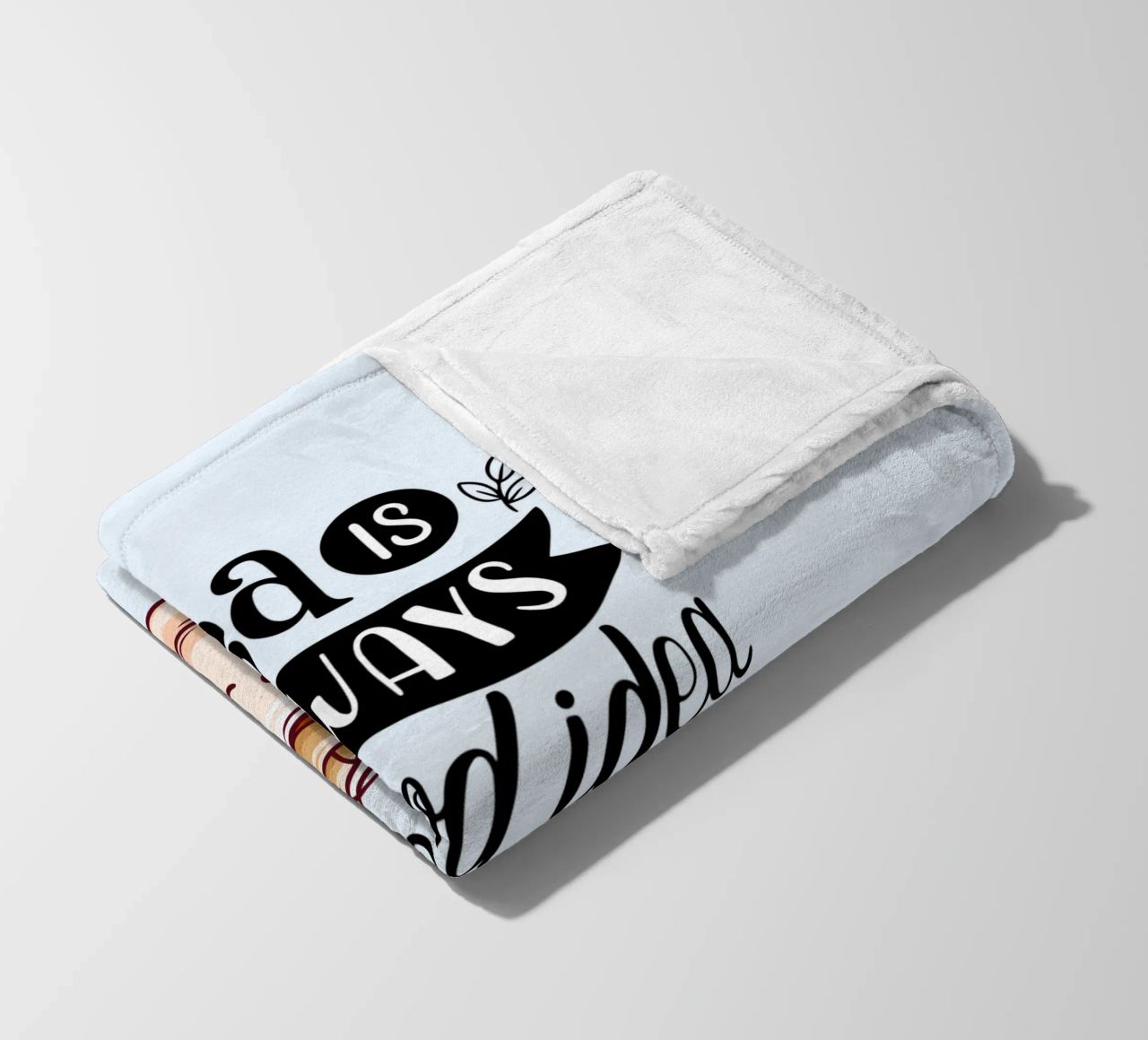 Il tè è sempre una buona idea coperta in pile da Kiroiharu