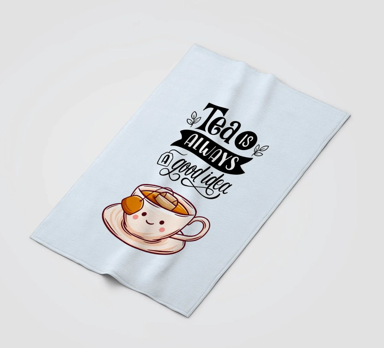 Il tè è sempre una buona idea coperta in pile da Kiroiharu