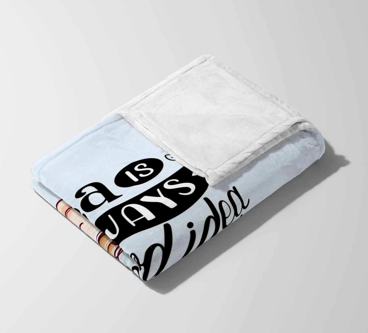 Il tè è sempre una buona idea coperta in pile da Kiroiharu