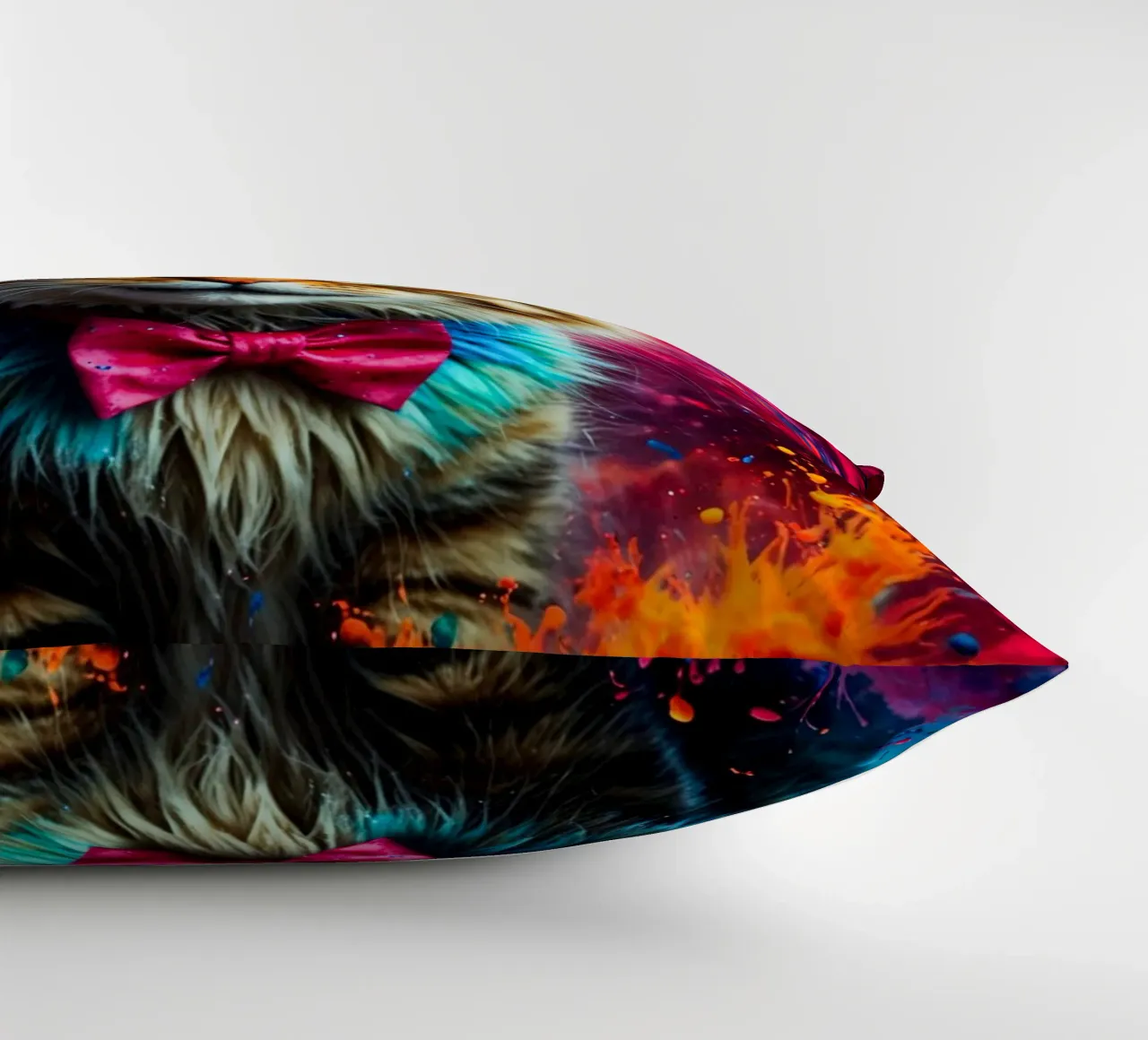 gatto con cappello cuscino da ArtDesign by KBK