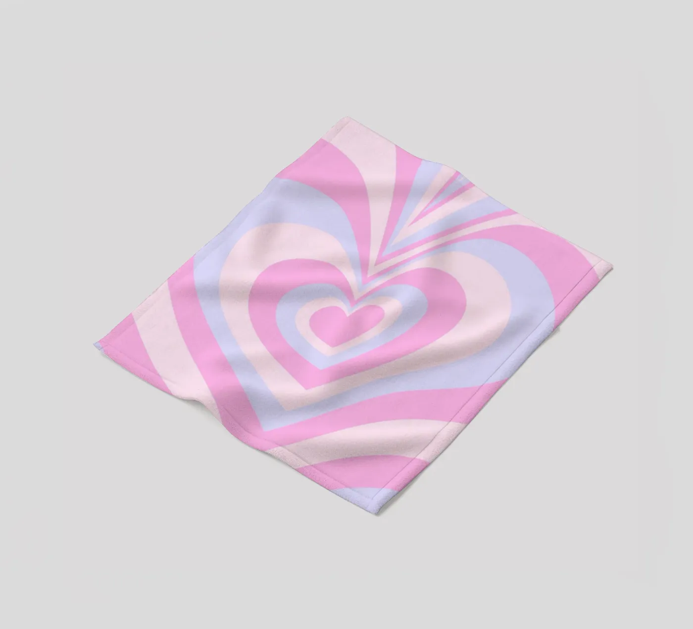 Cuore ripetuto coperta in pile da Kiroiharu