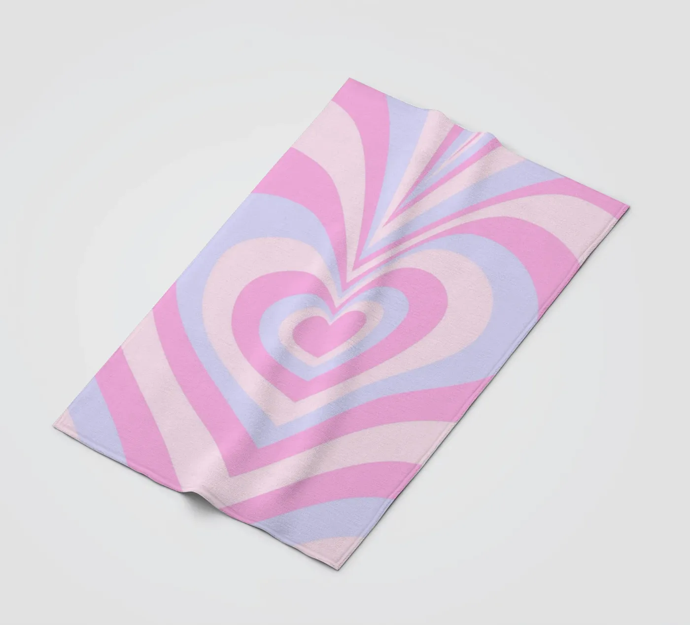 Cuore ripetuto coperta in pile da Kiroiharu