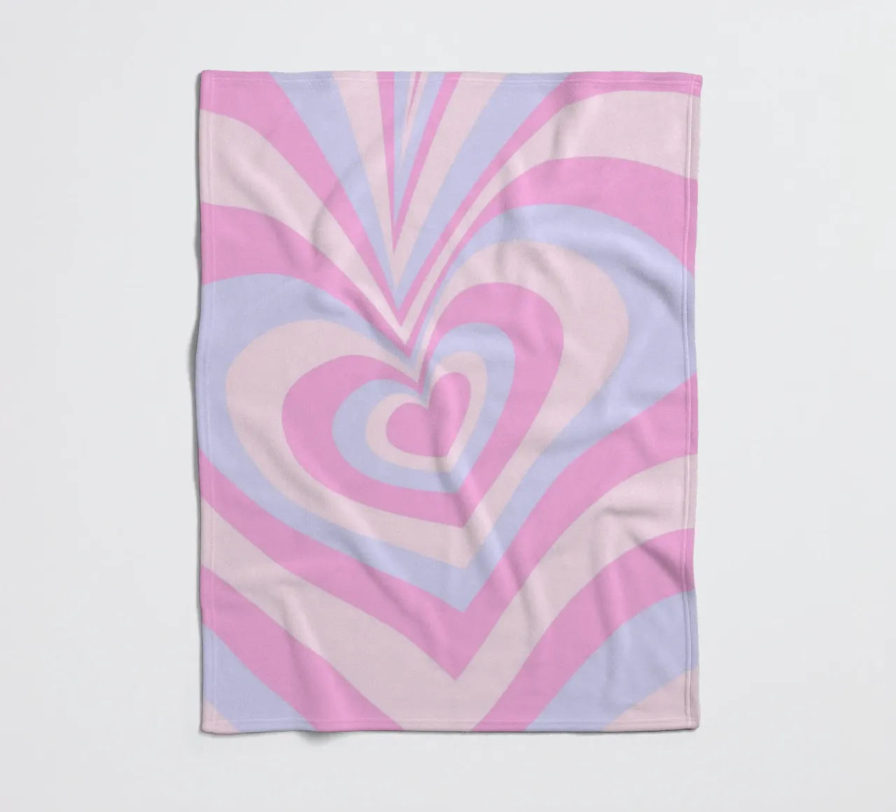 Cuore ripetuto coperta in pile da Kiroiharu