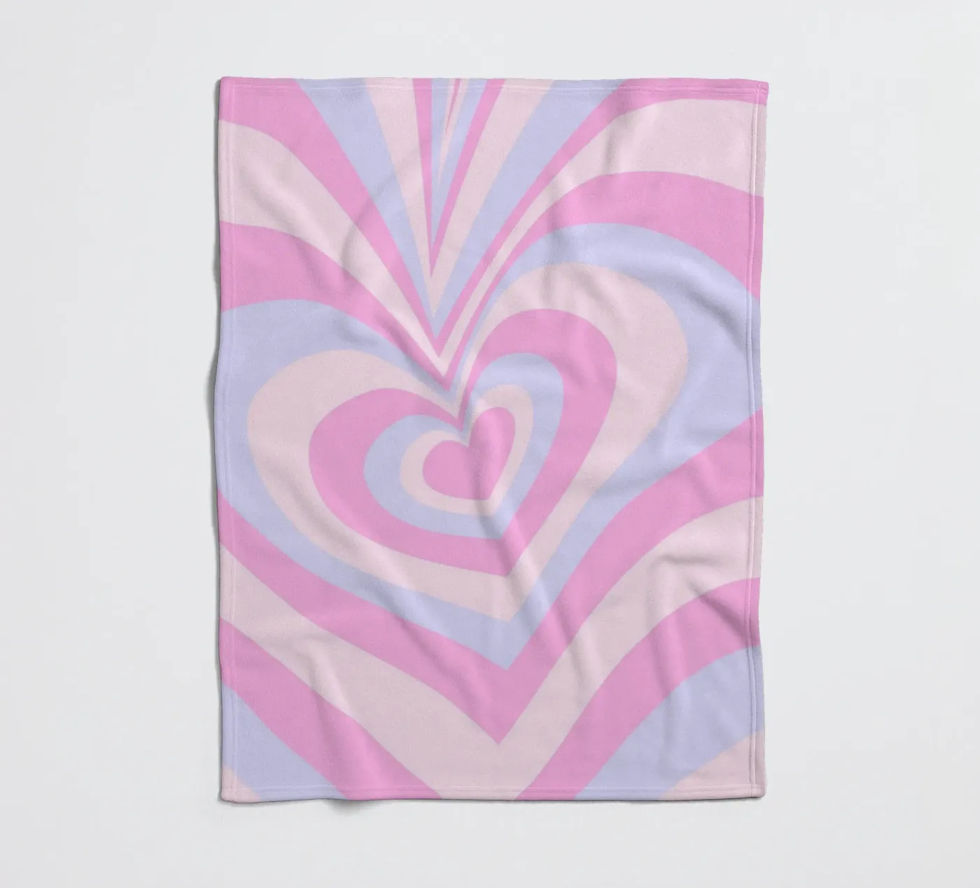 Cuore ripetuto coperta in pile da Kiroiharu