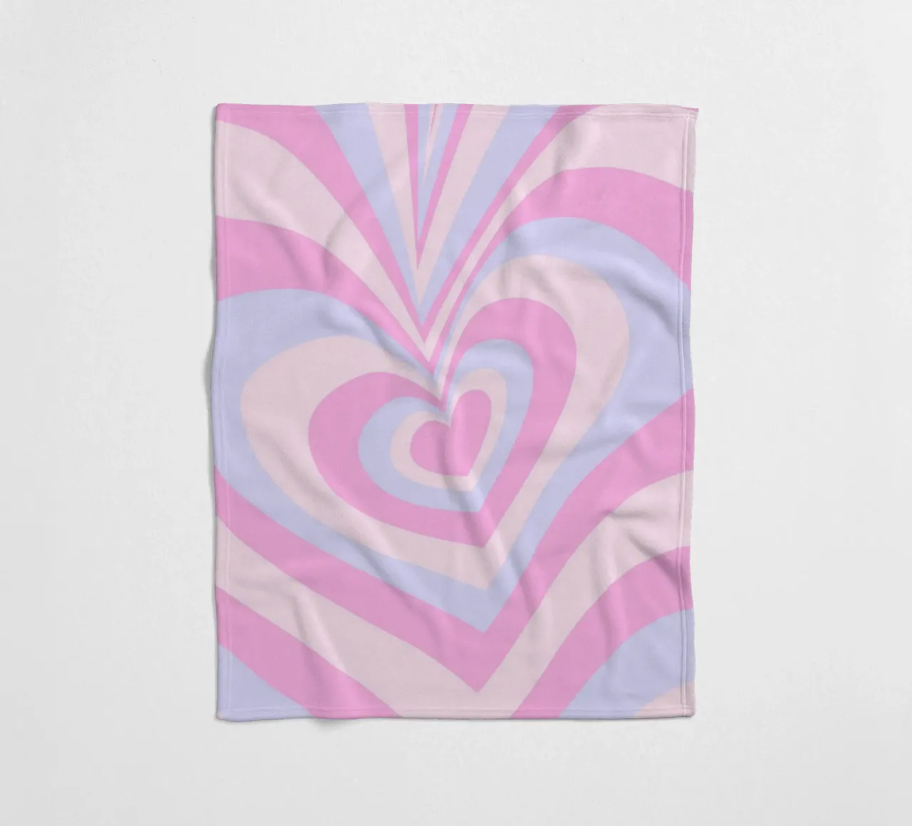 Cuore ripetuto coperta in pile da Kiroiharu