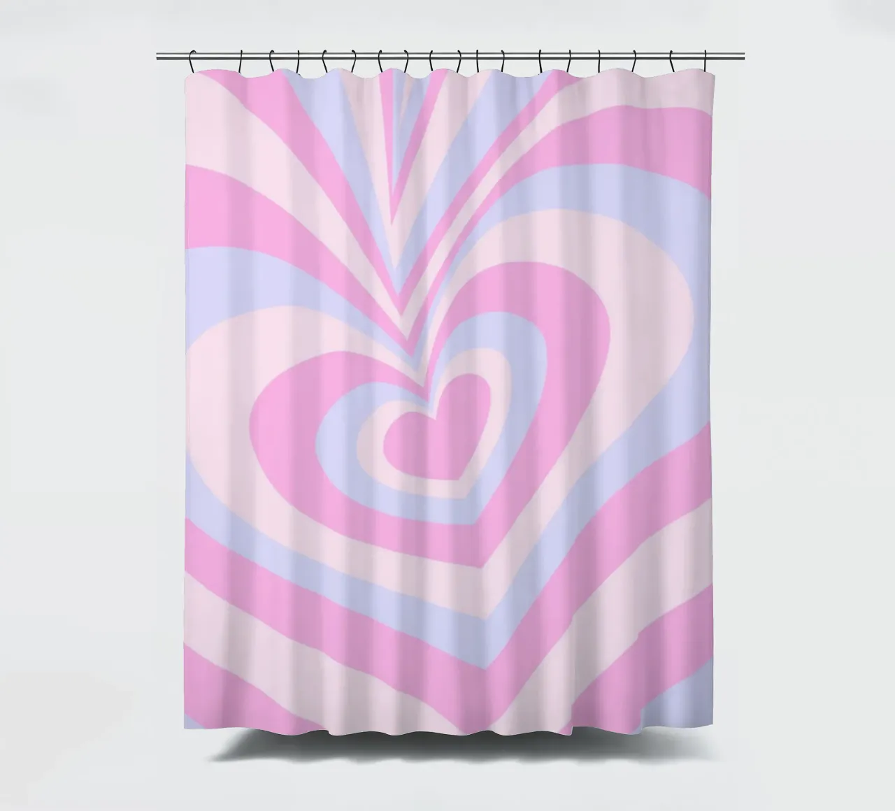 Cuore ripetuto tenda da doccia da Kiroiharu