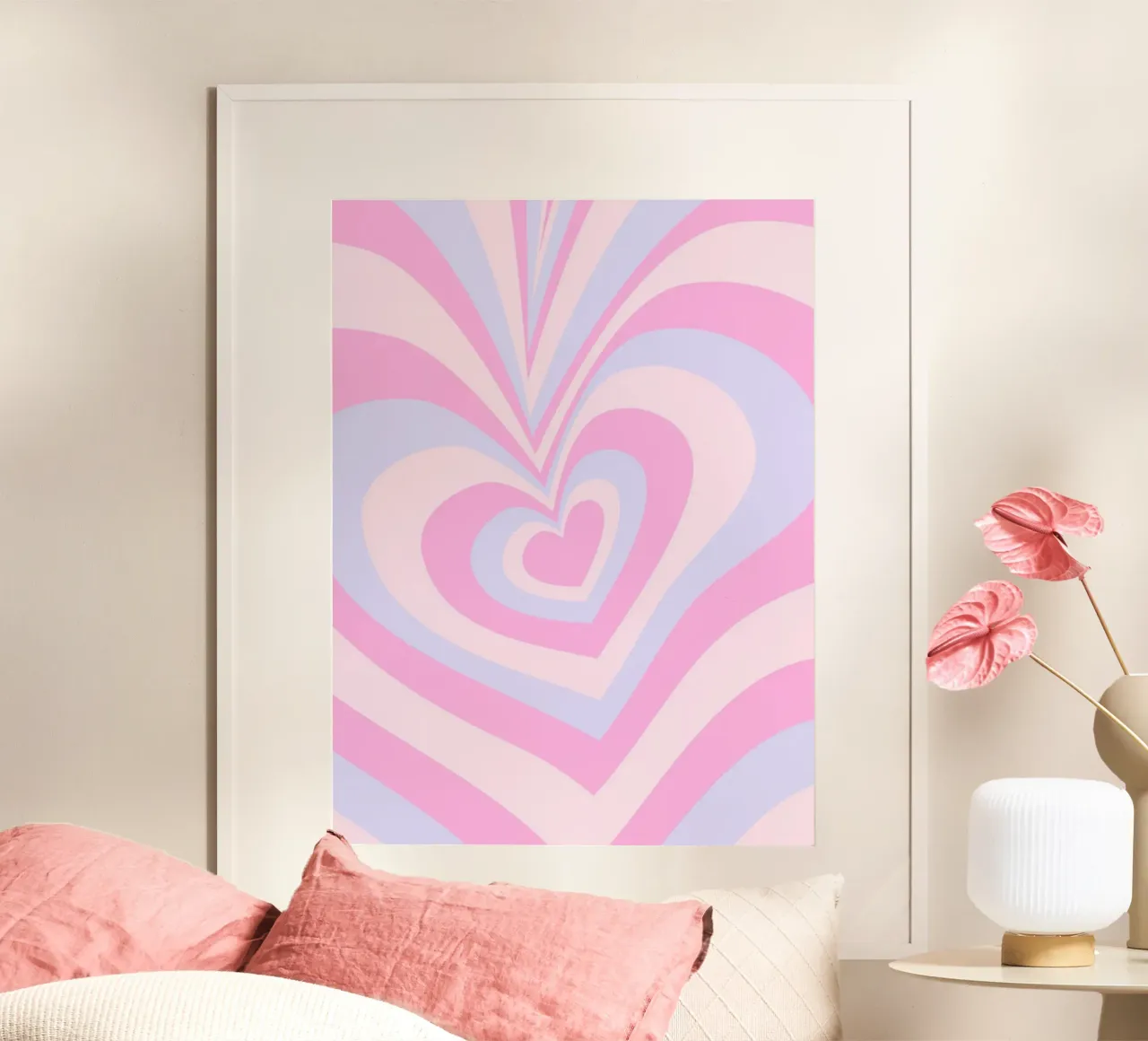 Cuore ripetuto carta hahnemühle da Kiroiharu