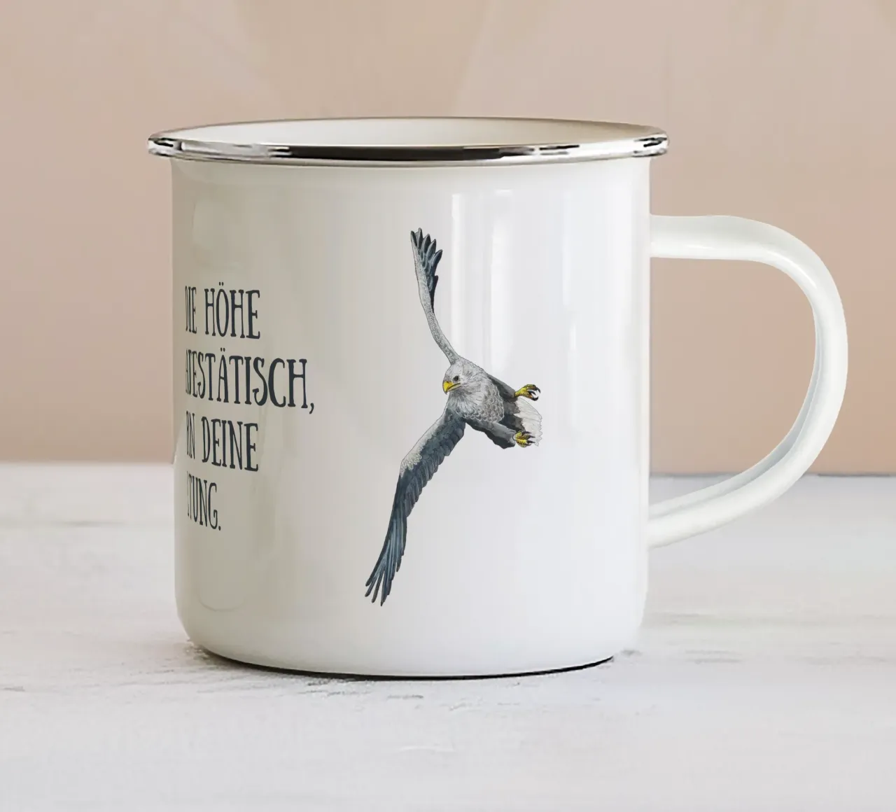 Seeadler tazza in smalto da Face & Content