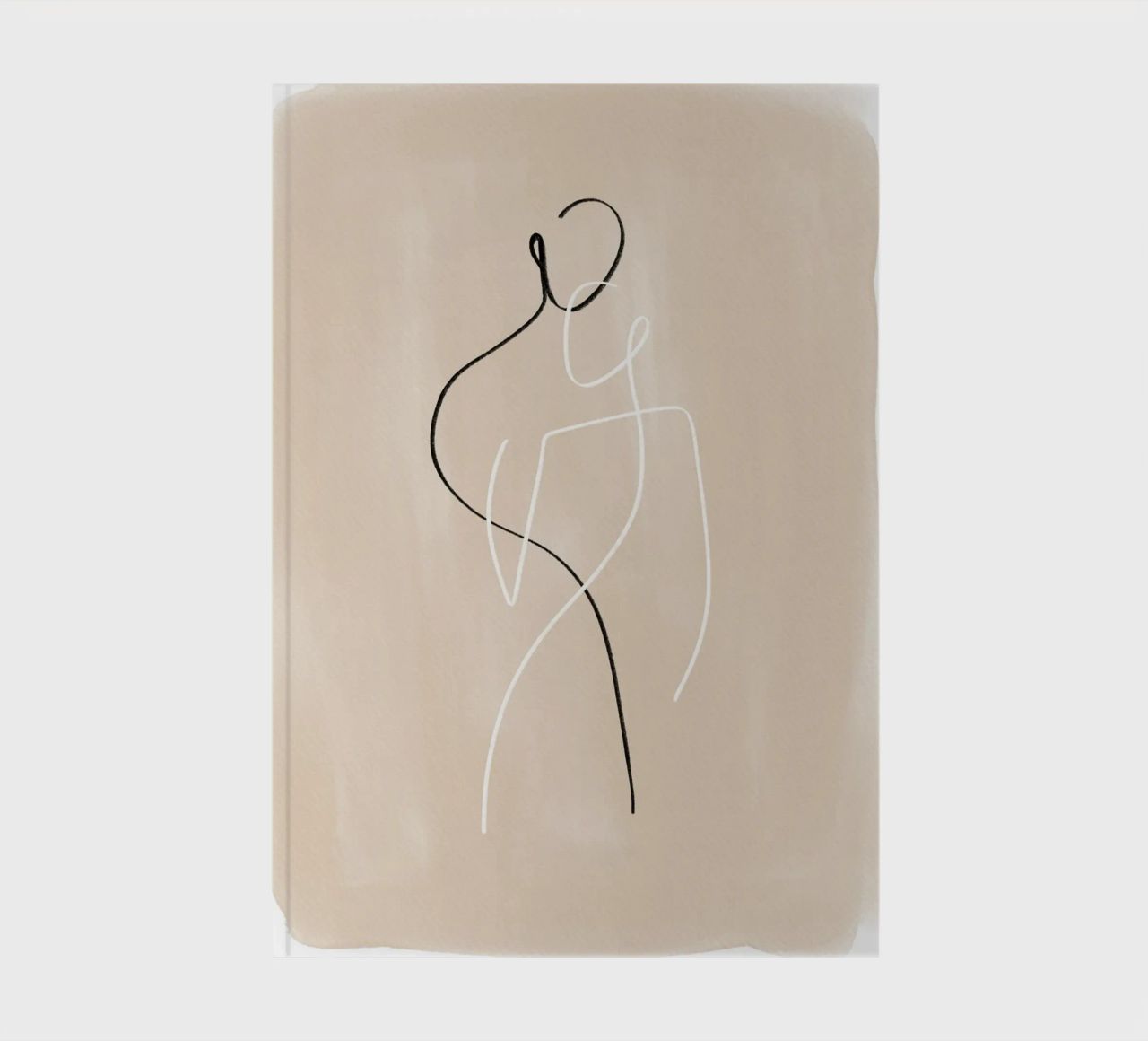 LOVERS II notebook by ArtDesign by KBK