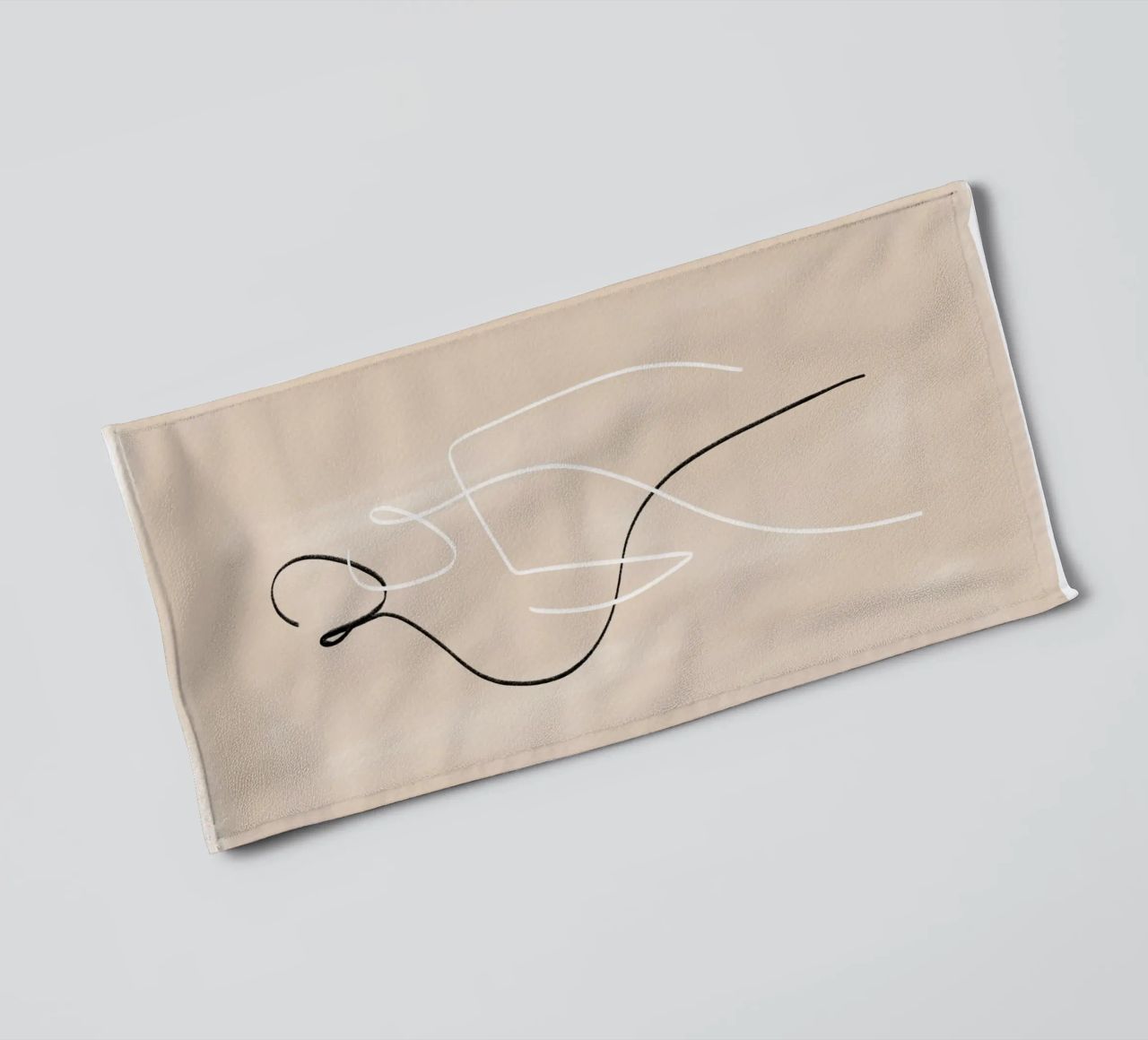 LOVERS II towel by ArtDesign by KBK