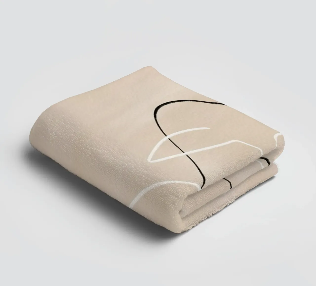 LOVERS II towel by ArtDesign by KBK