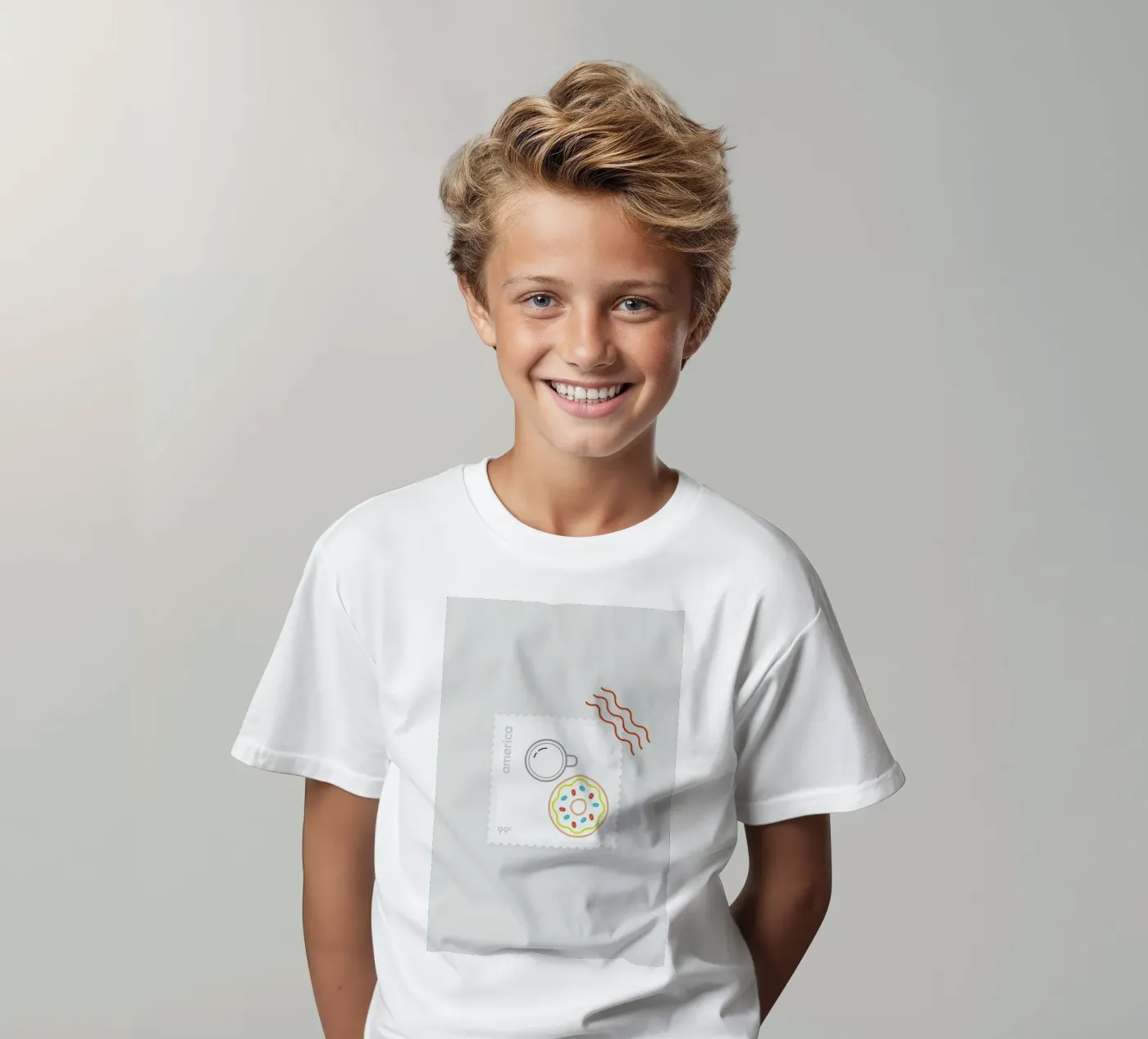 Doughnut Time t-shirt bambini da Dean Smith