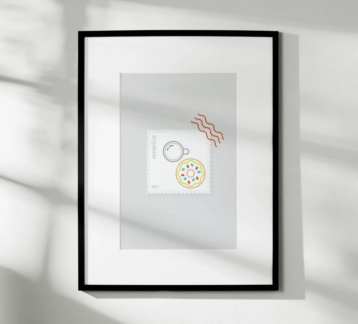 Doughnut Time poster van Dean Smith