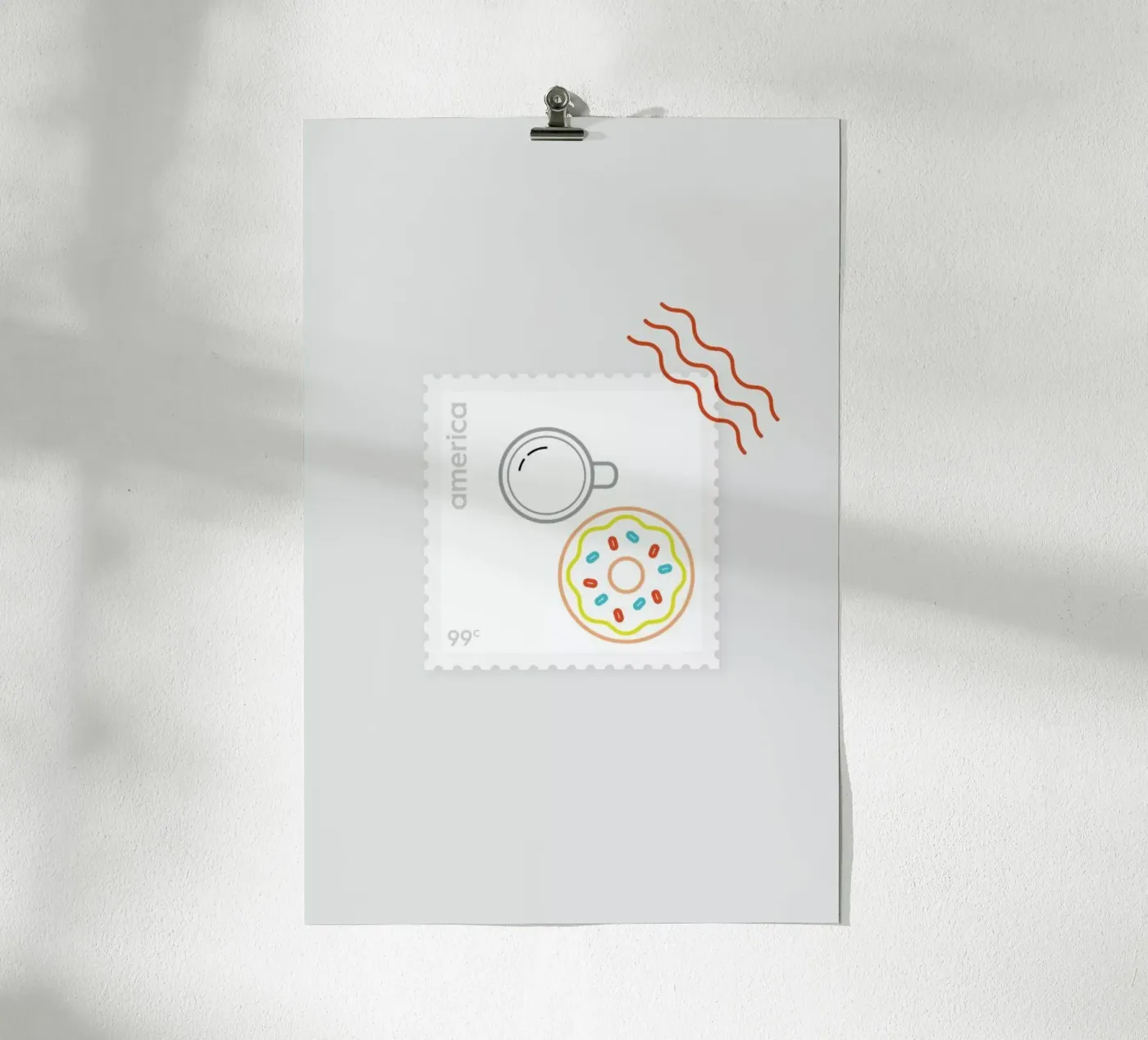 Doughnut Time poster by Dean Smith