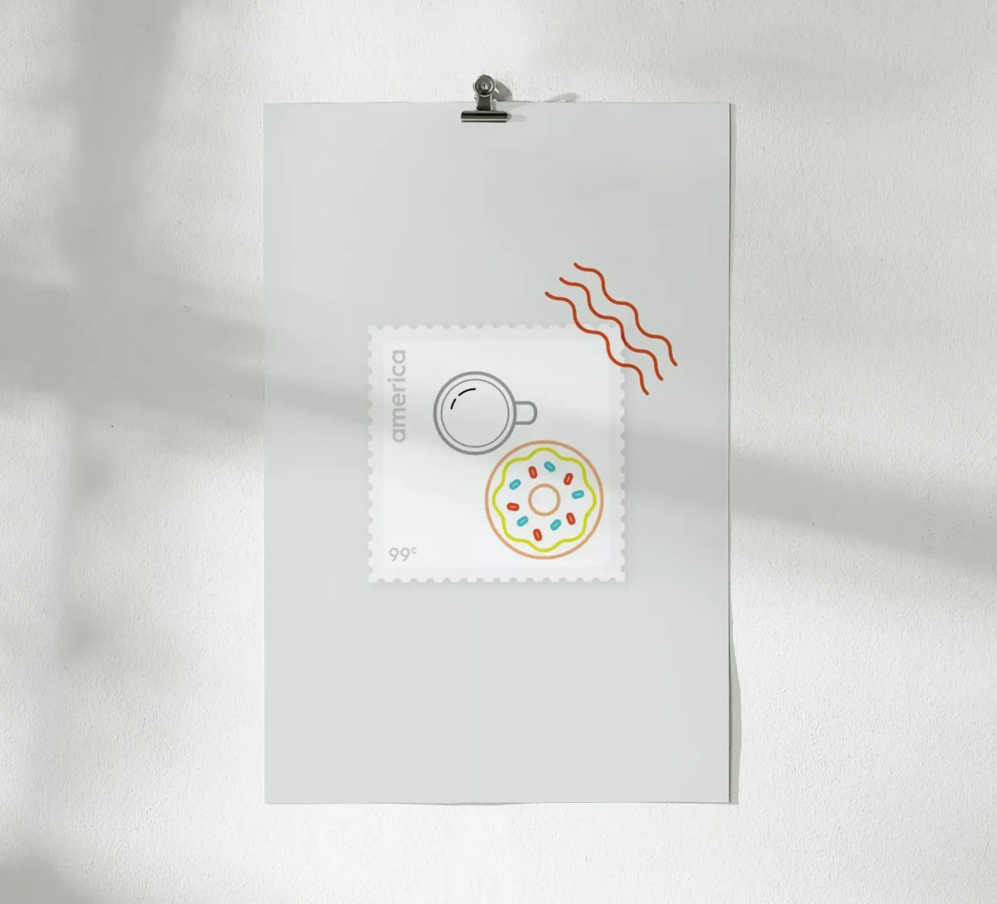 Doughnut Time poster van Dean Smith