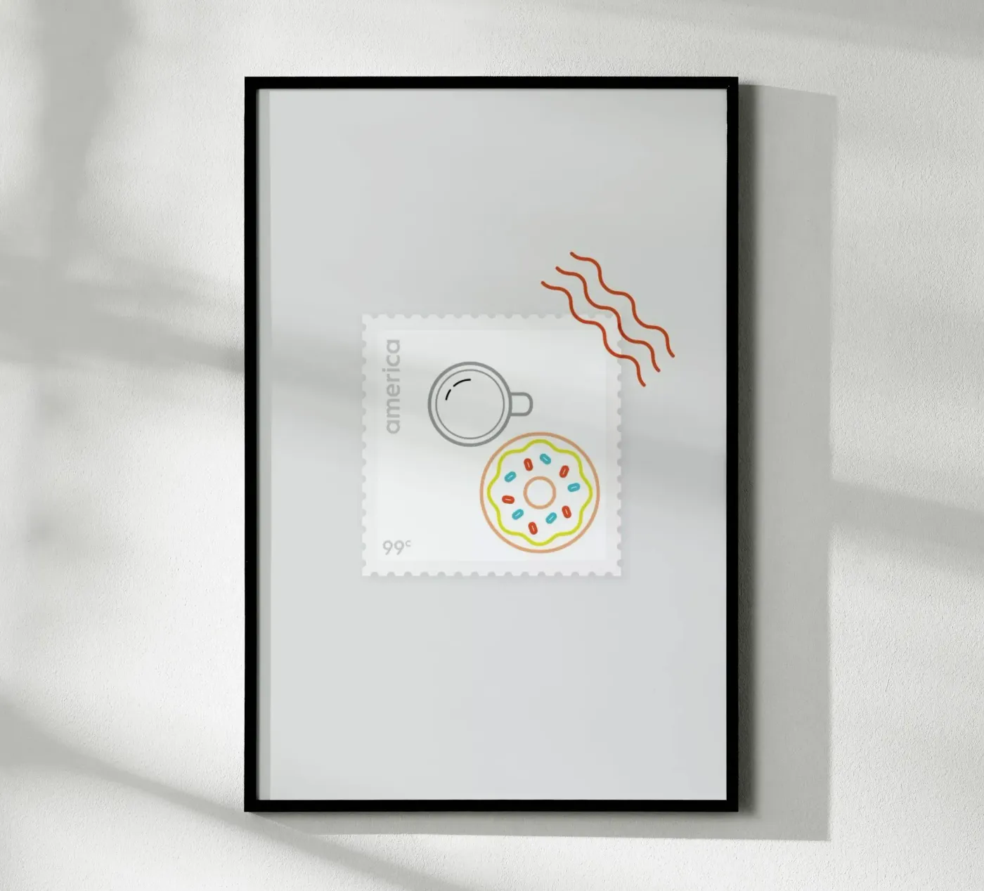 Doughnut Time poster by Dean Smith