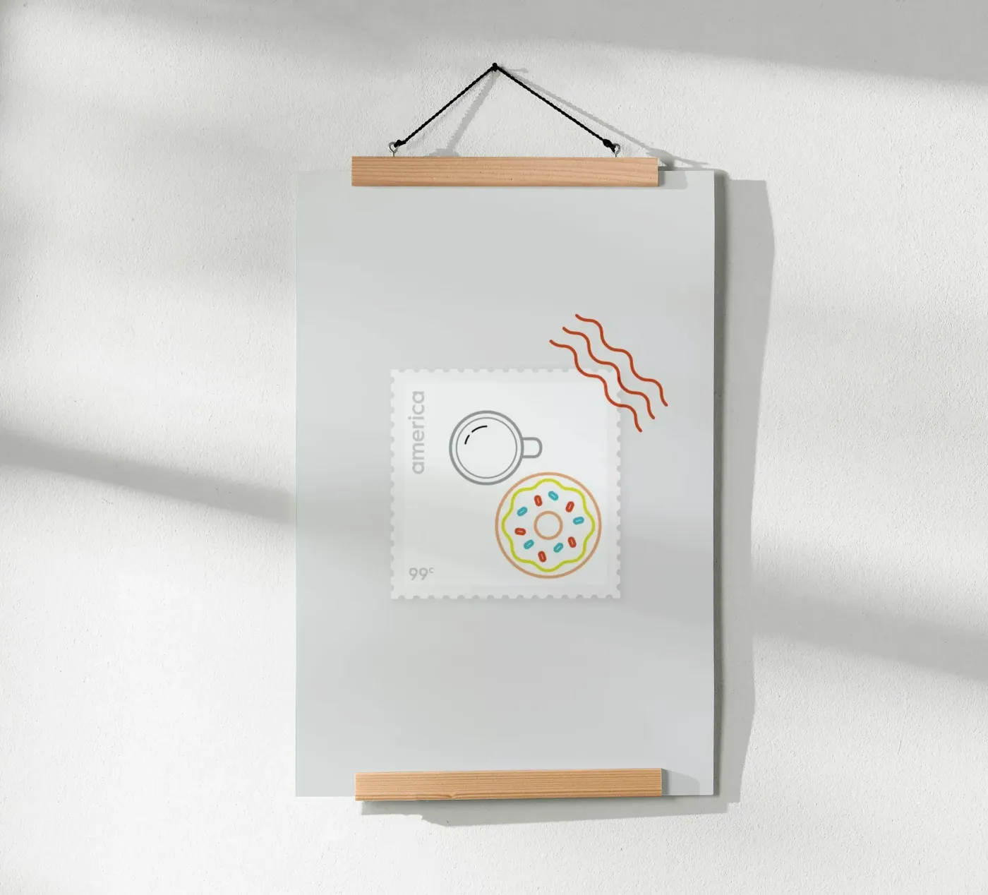 Doughnut Time poster by Dean Smith