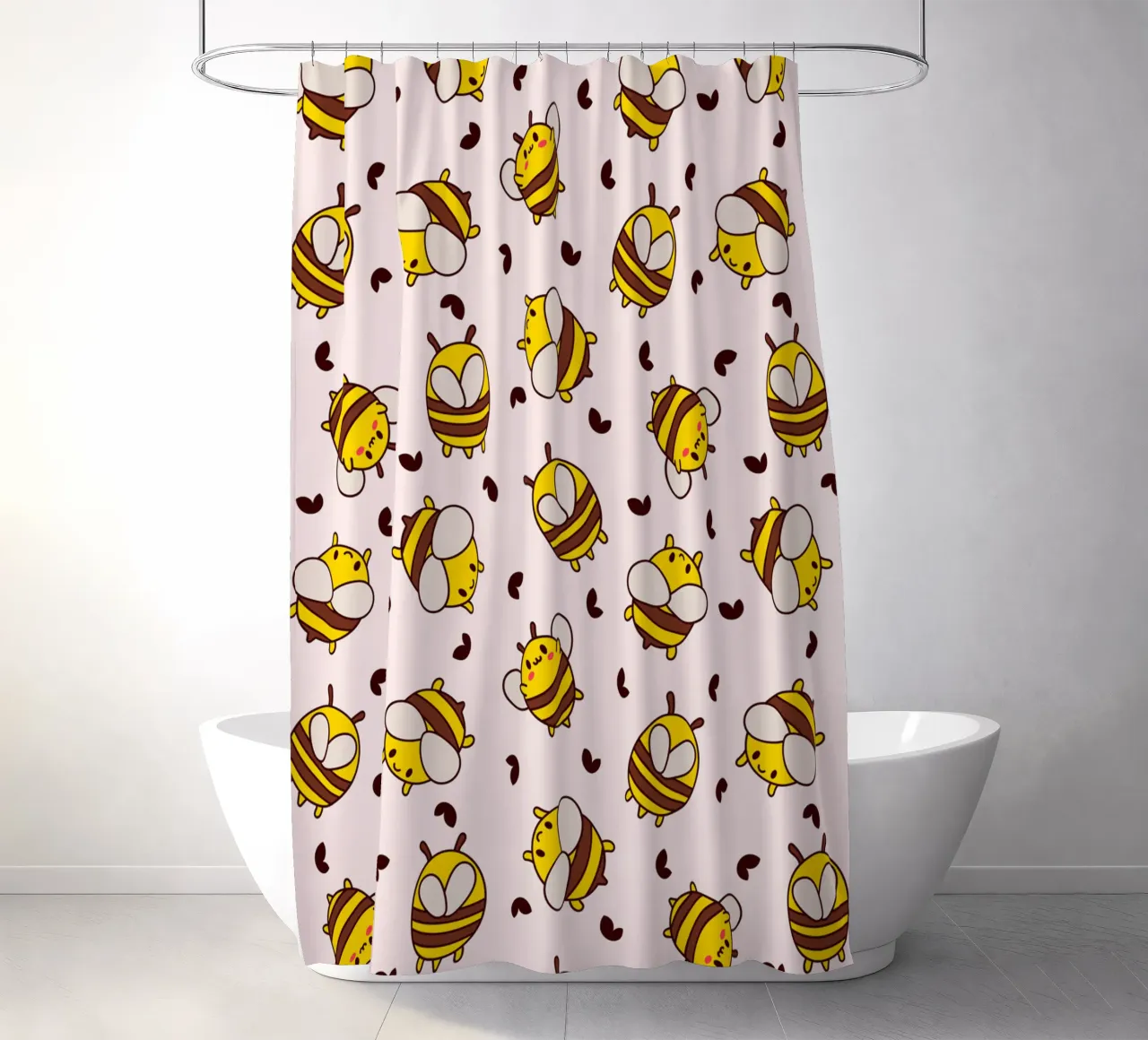 Api Kawaii tenda da doccia da Kiroiharu
