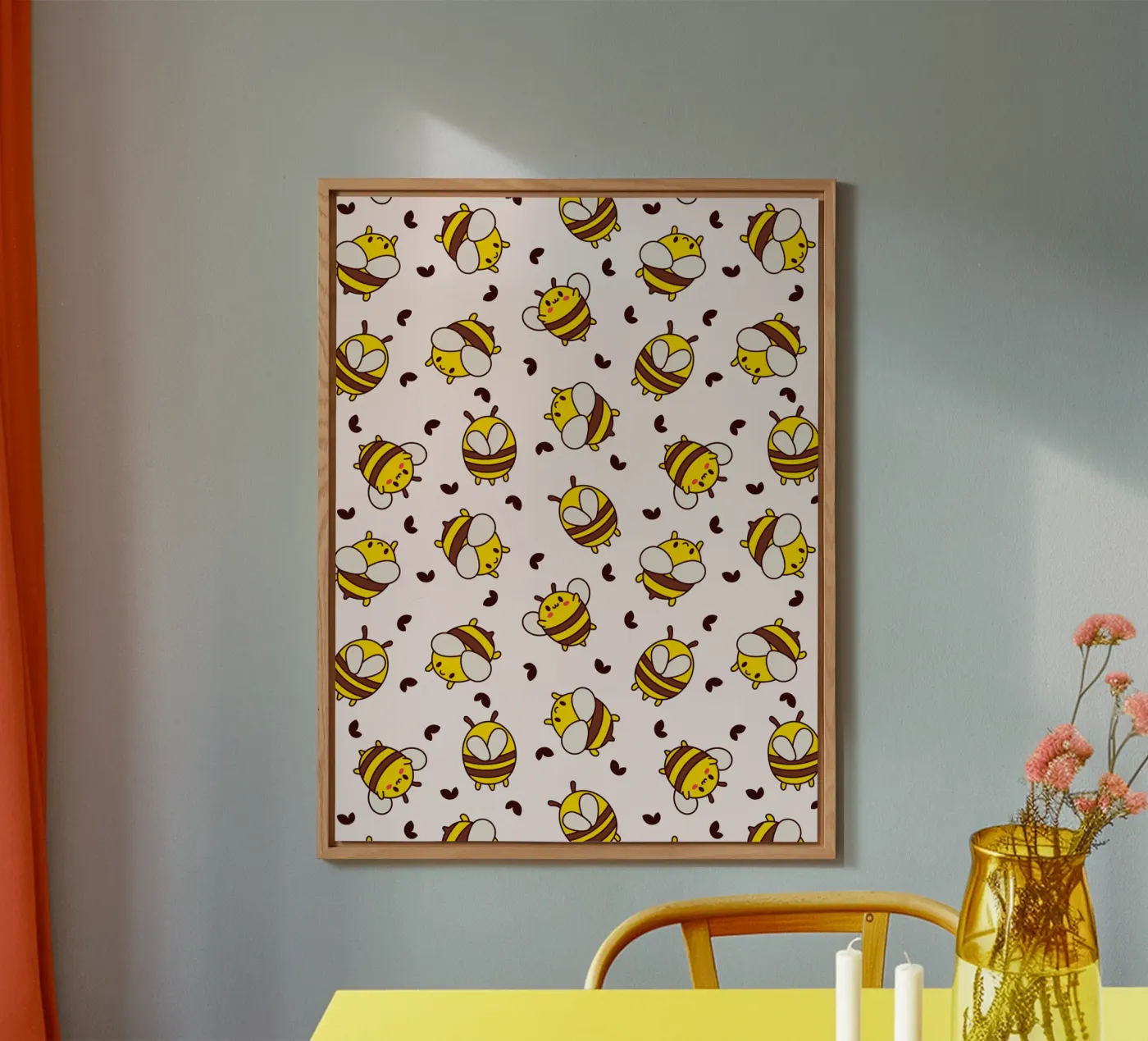 Api Kawaii alluminio dibond da Kiroiharu