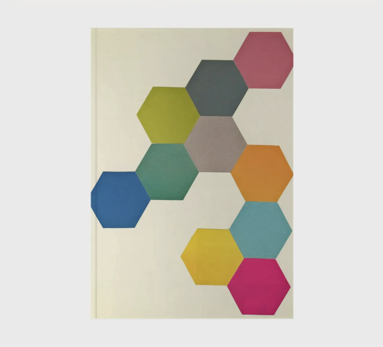 Honeycomb I notebook by Cassia Beck Collage