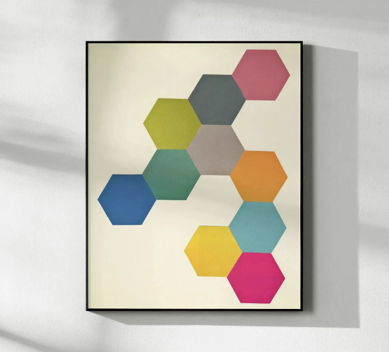 Nido d'ape I plexiglass da Cassia Beck Collage