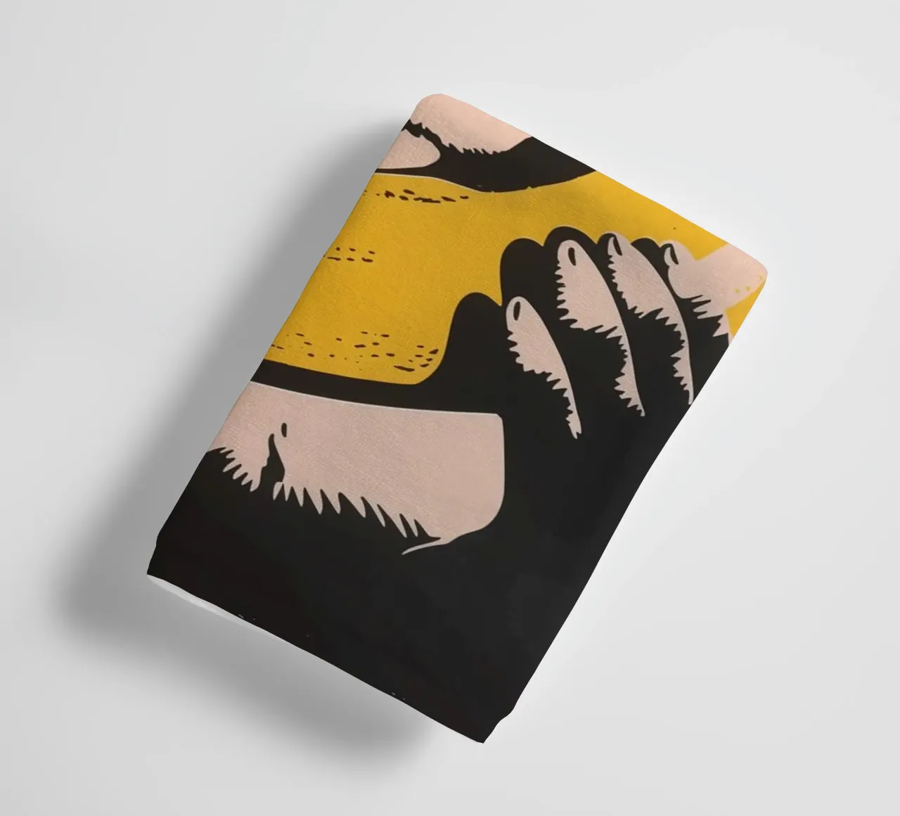 No Banana | The cat doesn't like bananas | Pop Art Poster towel by Autofocus