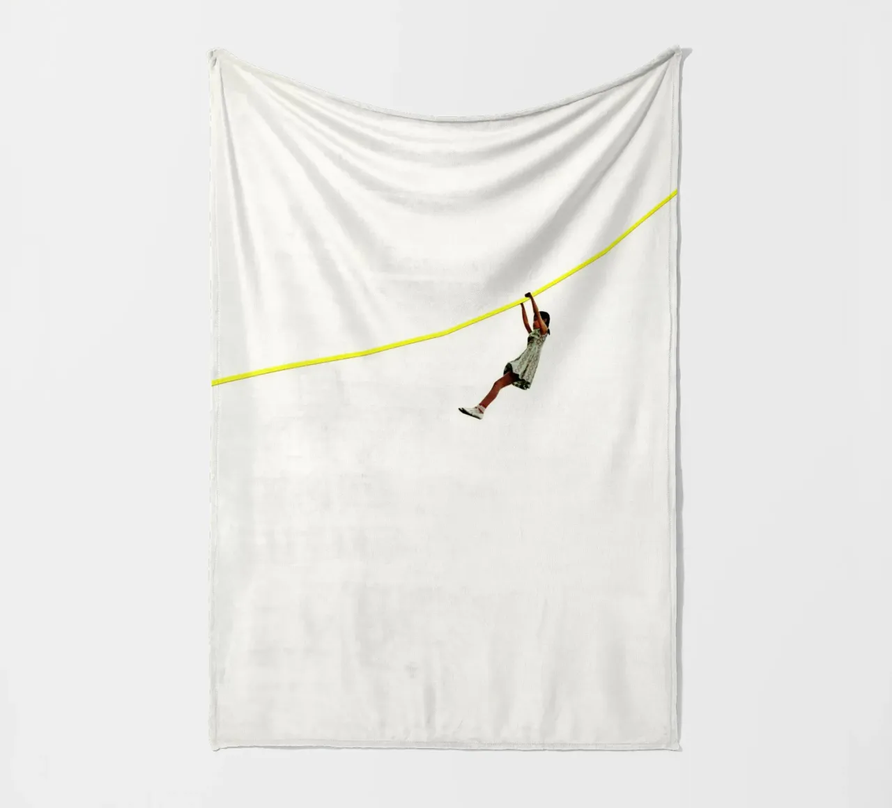 Ritssnoer fleecedeken van Cassia Beck Collage