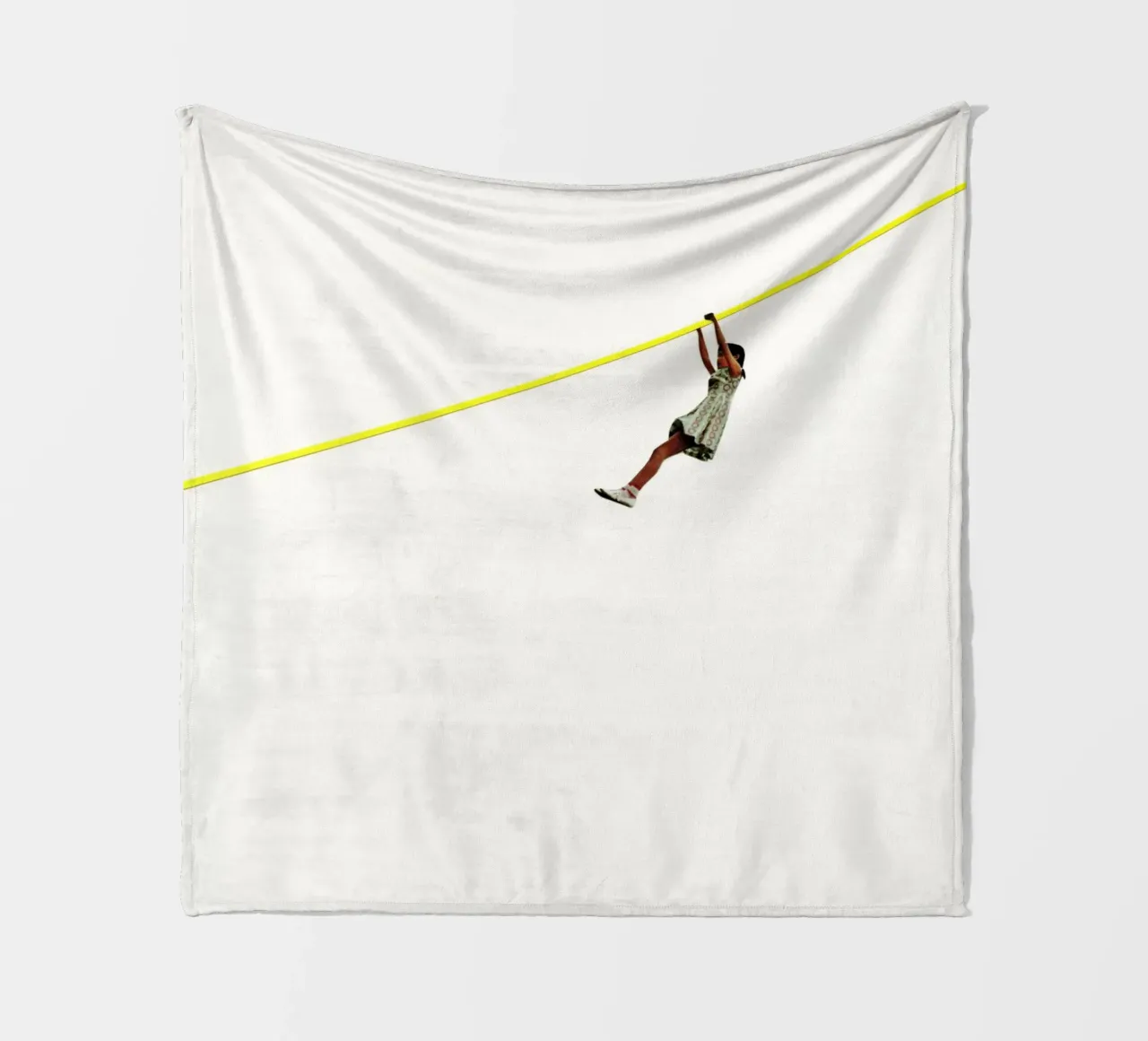 Ritssnoer fleecedeken van Cassia Beck Collage