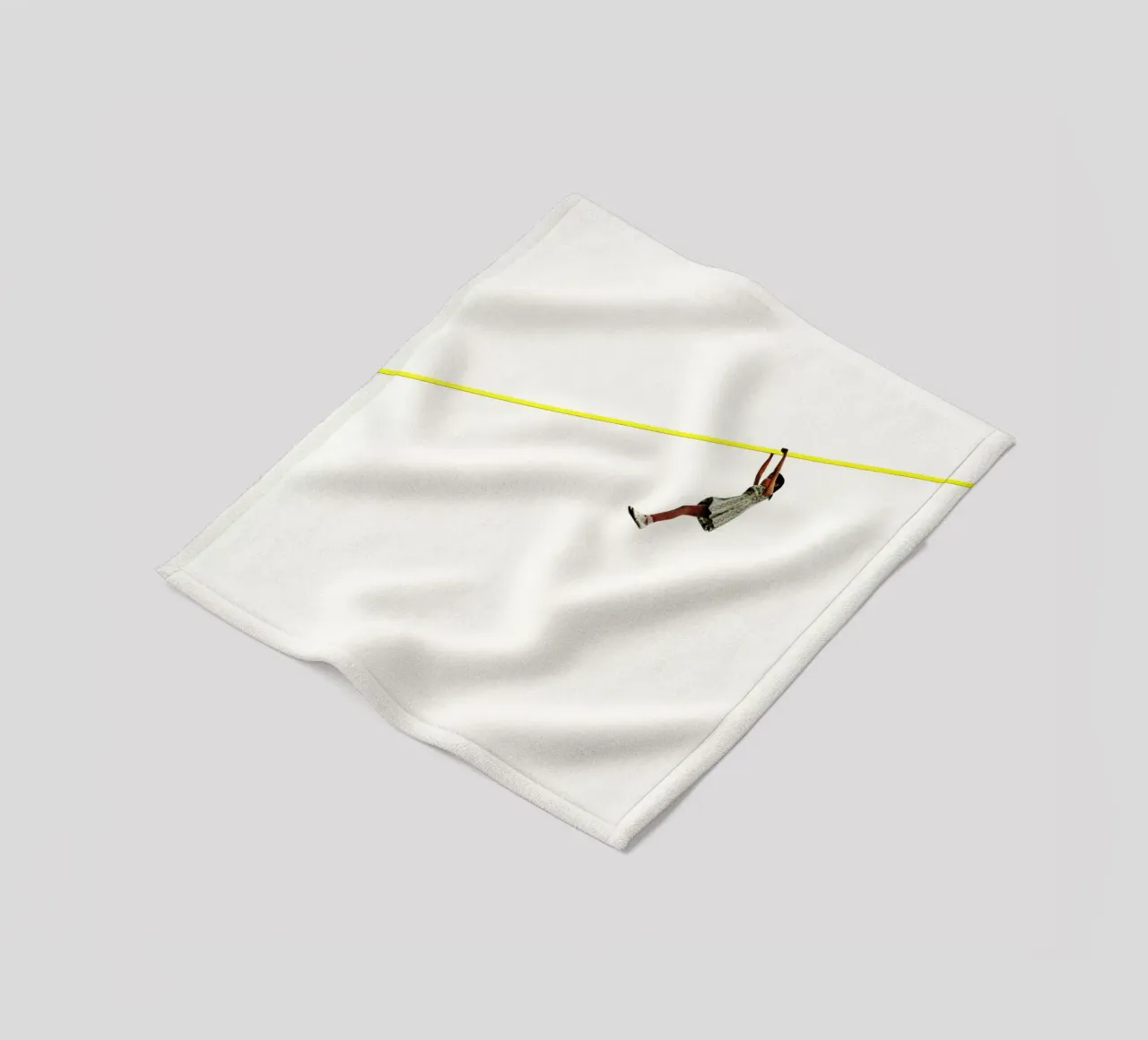 Ritssnoer fleecedeken van Cassia Beck Collage