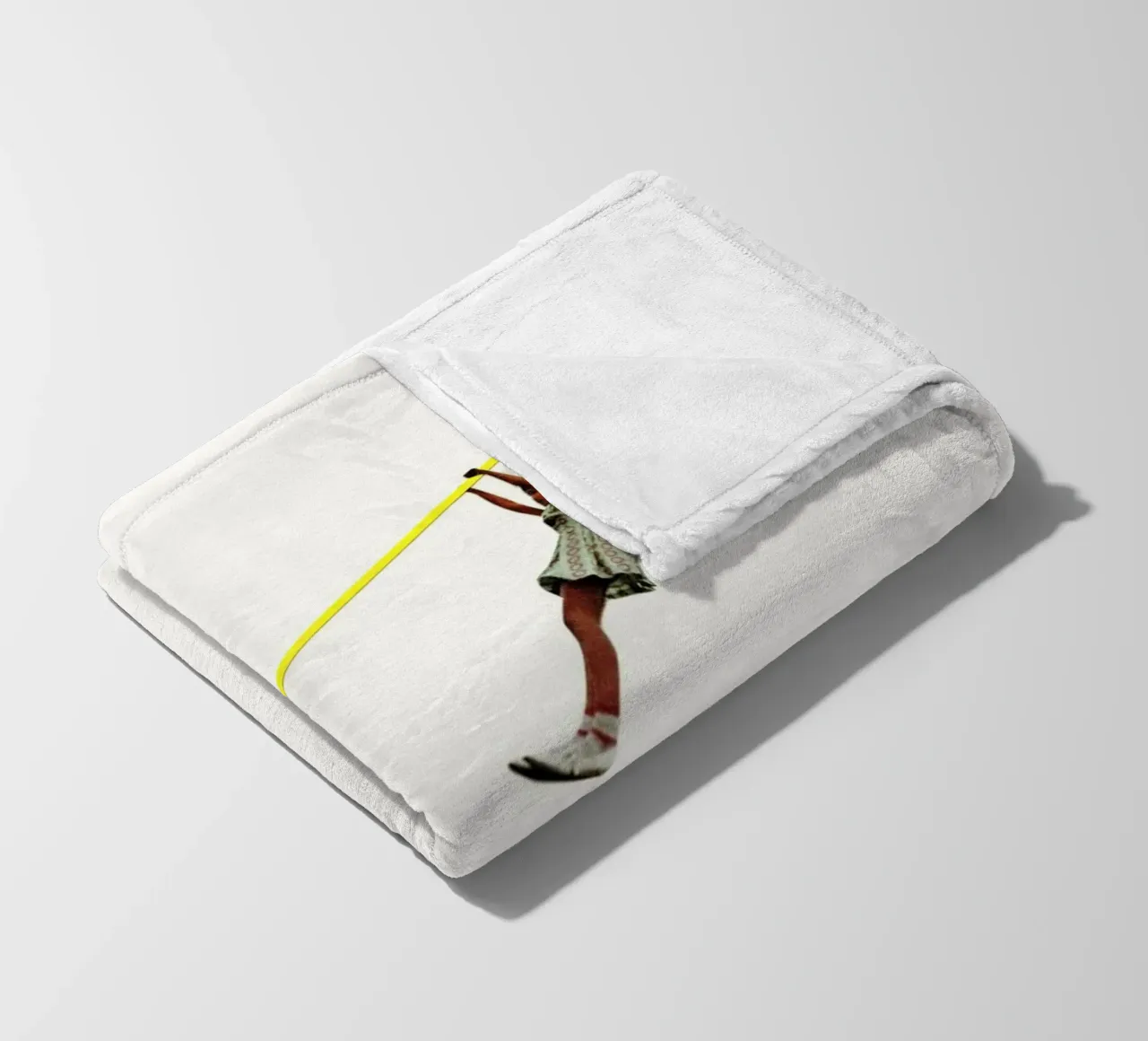 Ritssnoer fleecedeken van Cassia Beck Collage