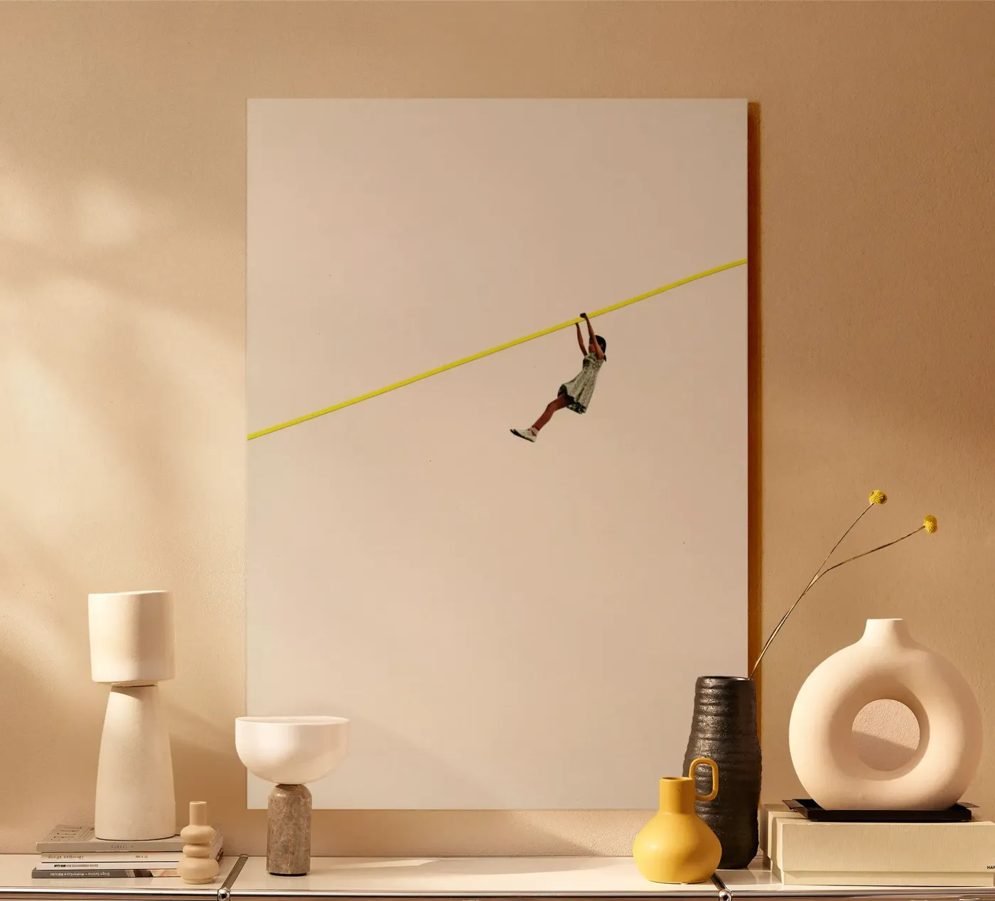 Zip Wire plexiglas de Cassia Beck Collage